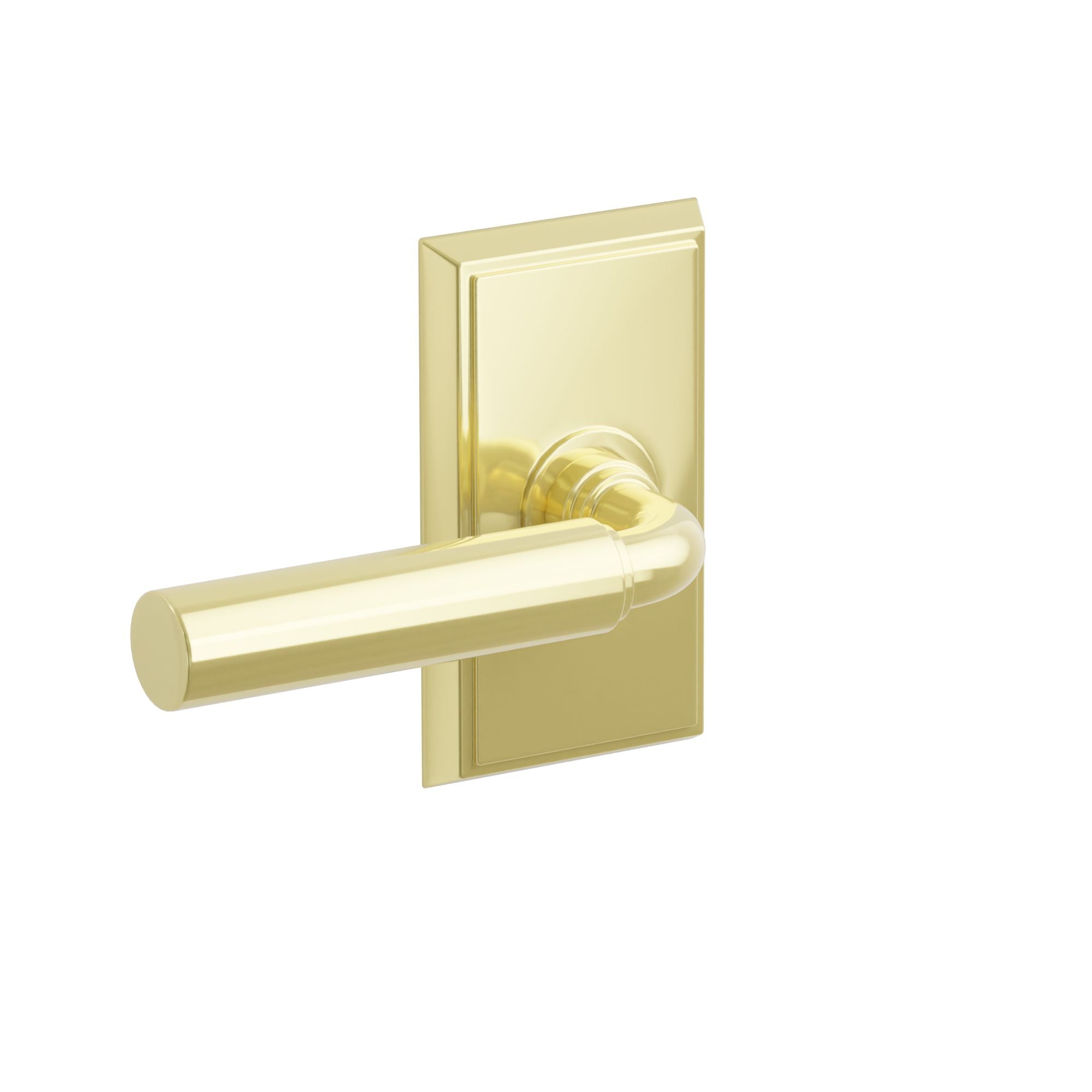 Emtek Merrimack Lever Set with Rectangular Rosette