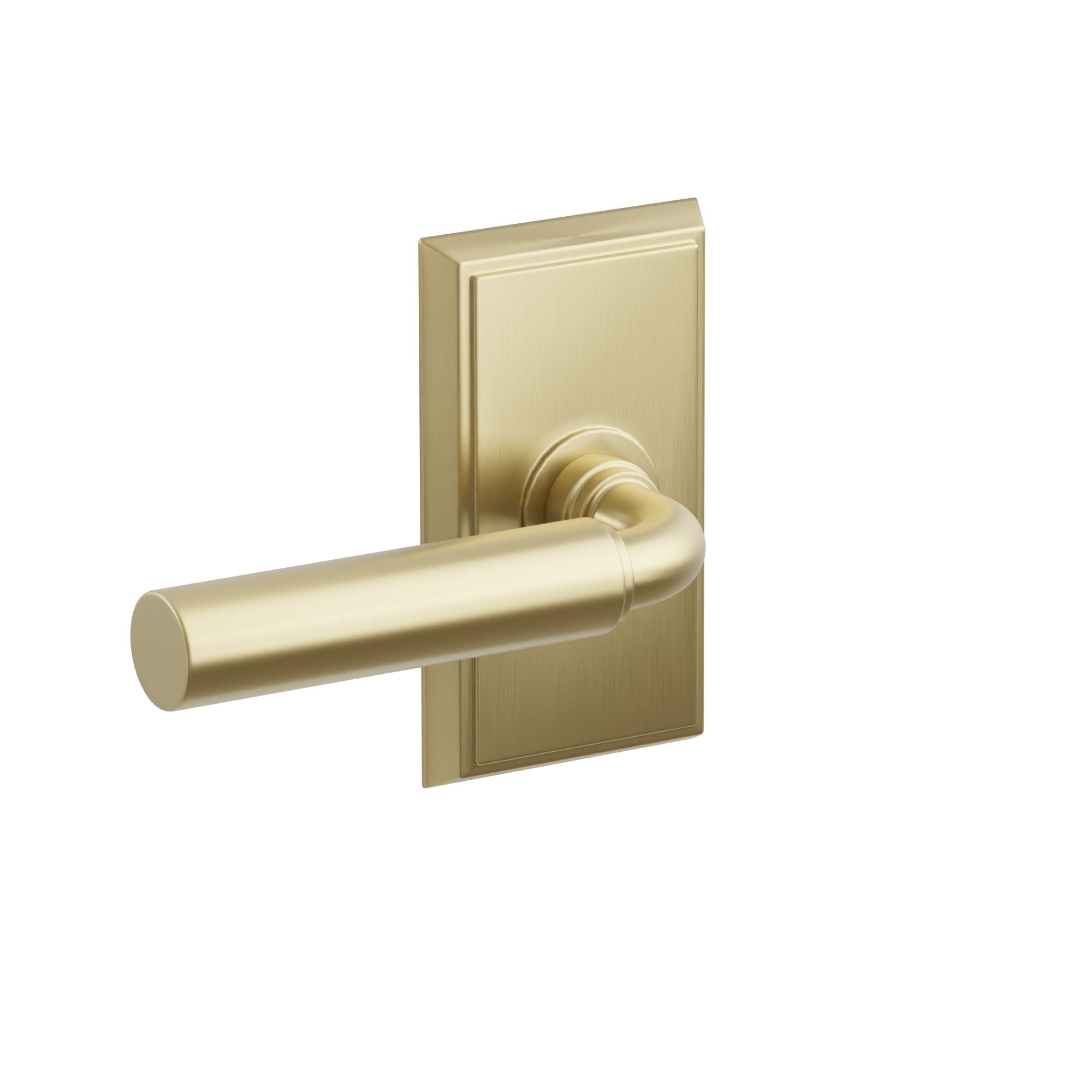 Emtek Merrimack Lever Set with Rectangular Rosette