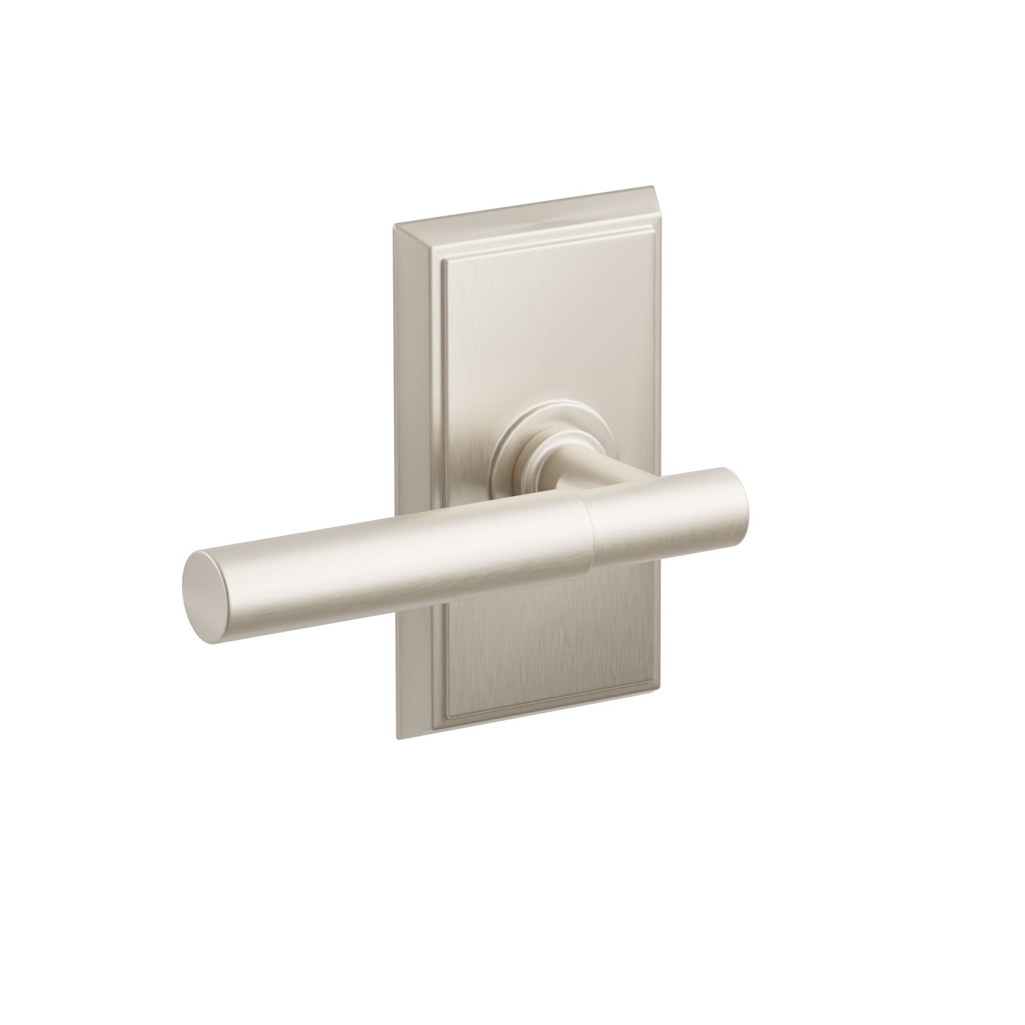 Emtek Concealed Fastener Myles Lever Set With Rectangular Rosette