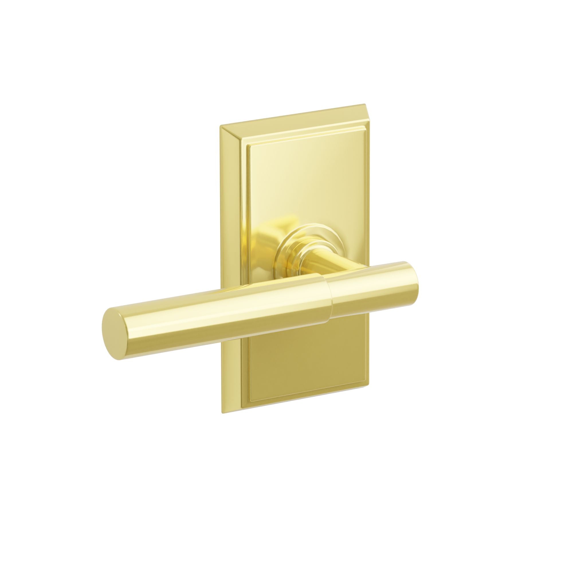 Emtek Myles Lever Set with Rectangular Rosette