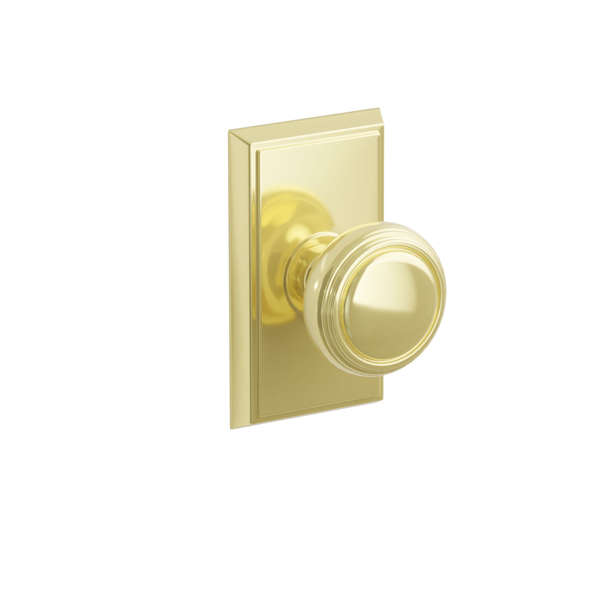 Emtek Concealed Fastener Norwich Knob Set With Rectangular Rosette