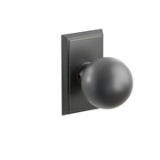 Emtek Orb Knob Set with Rectangular Rosette