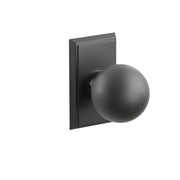 Emtek Concealed Fastener Orb Knob Set With Rectangular Rosette