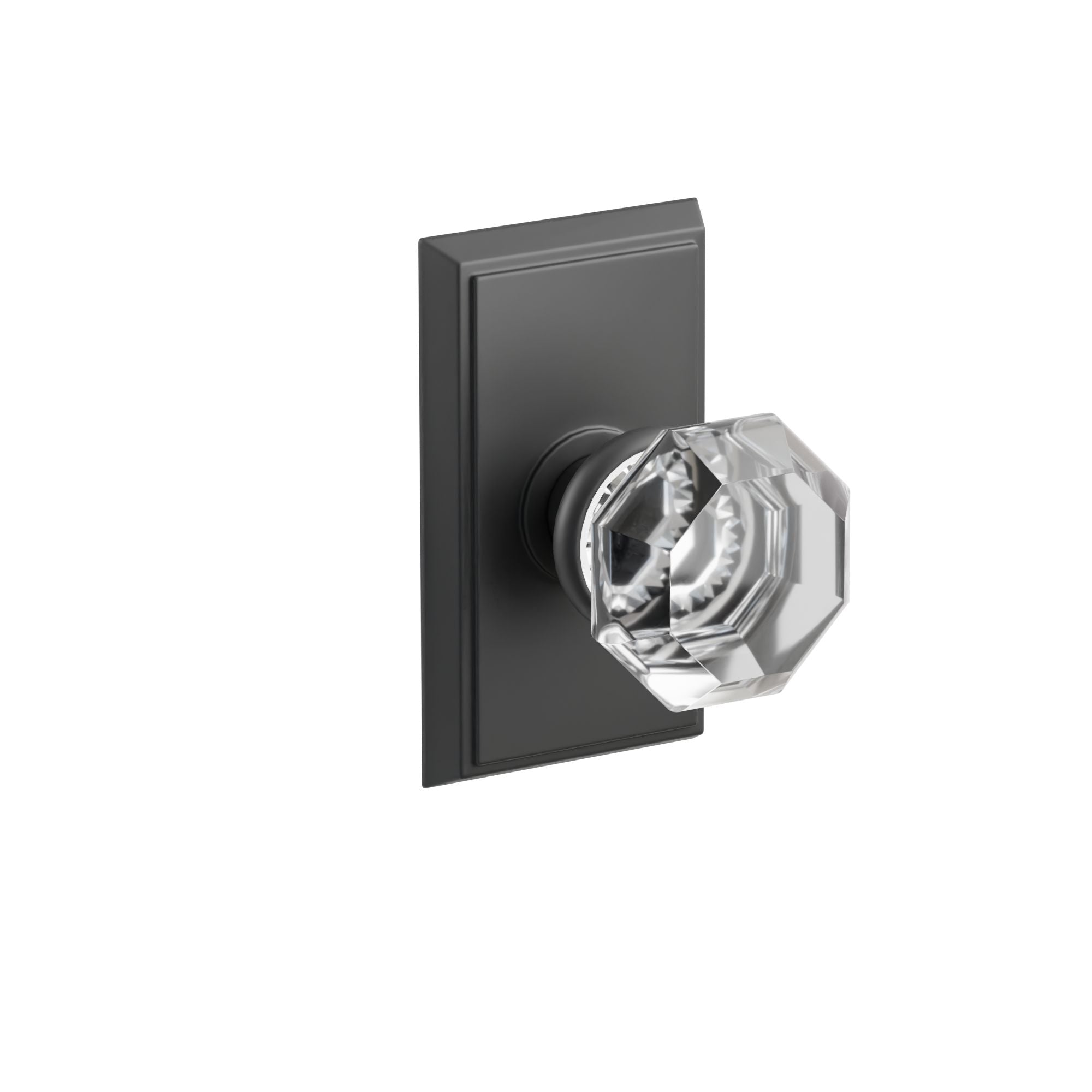 Emtek Concealed Fastener Old Town Knob Set With Rectangular Rosette