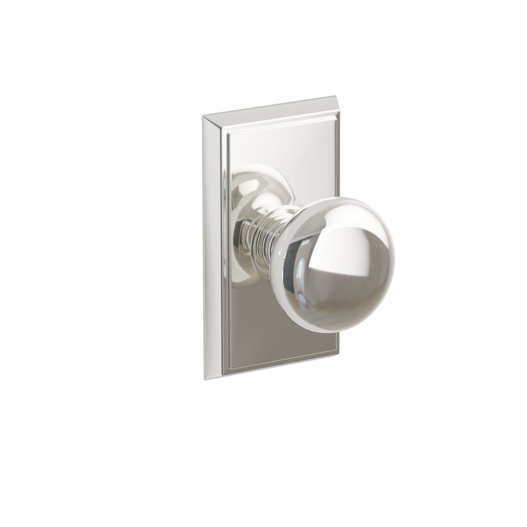 Emtek Concealed Fastener Providence Knob Set With Rectangular Rosette