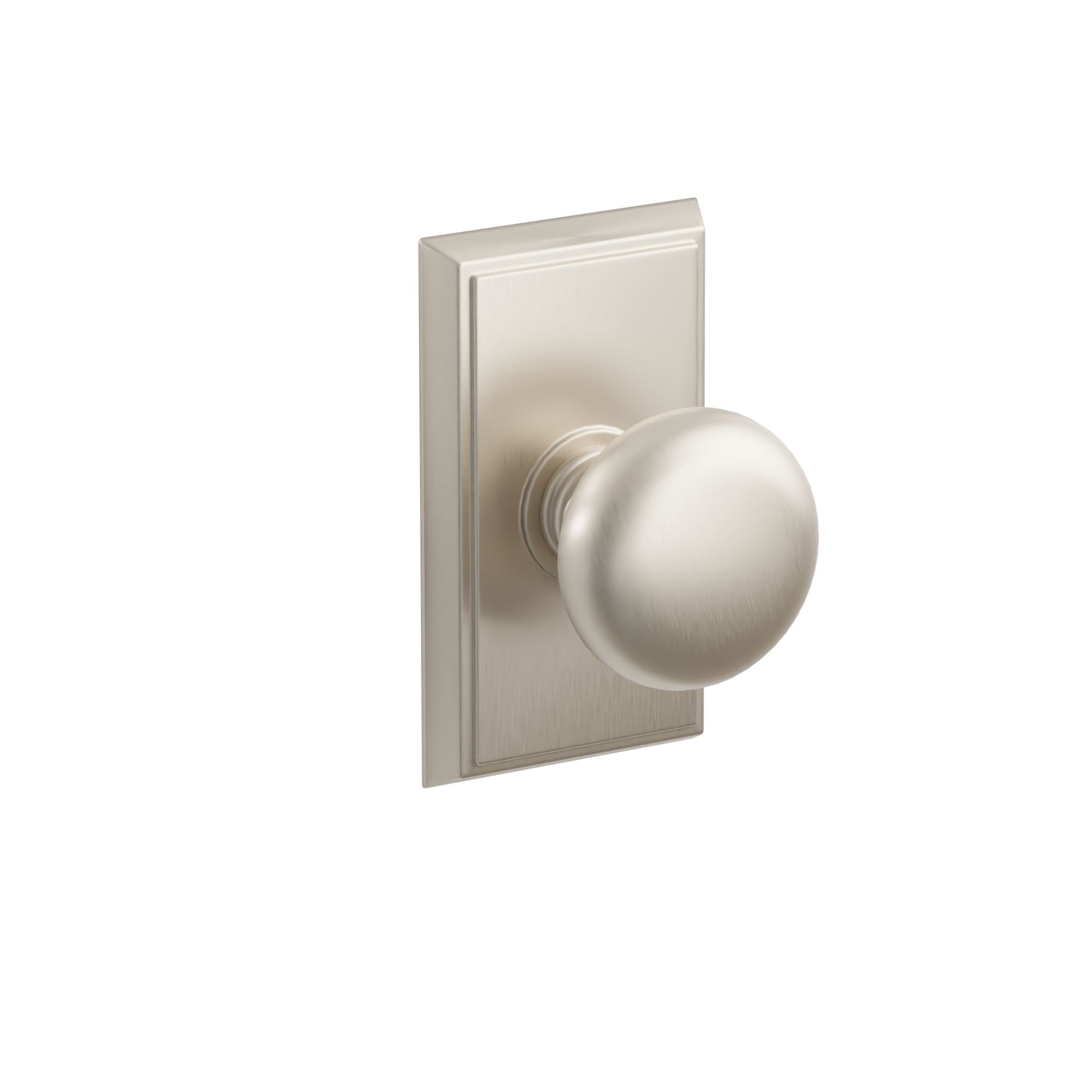 Emtek Concealed Fastener Providence Knob Set With Rectangular Rosette