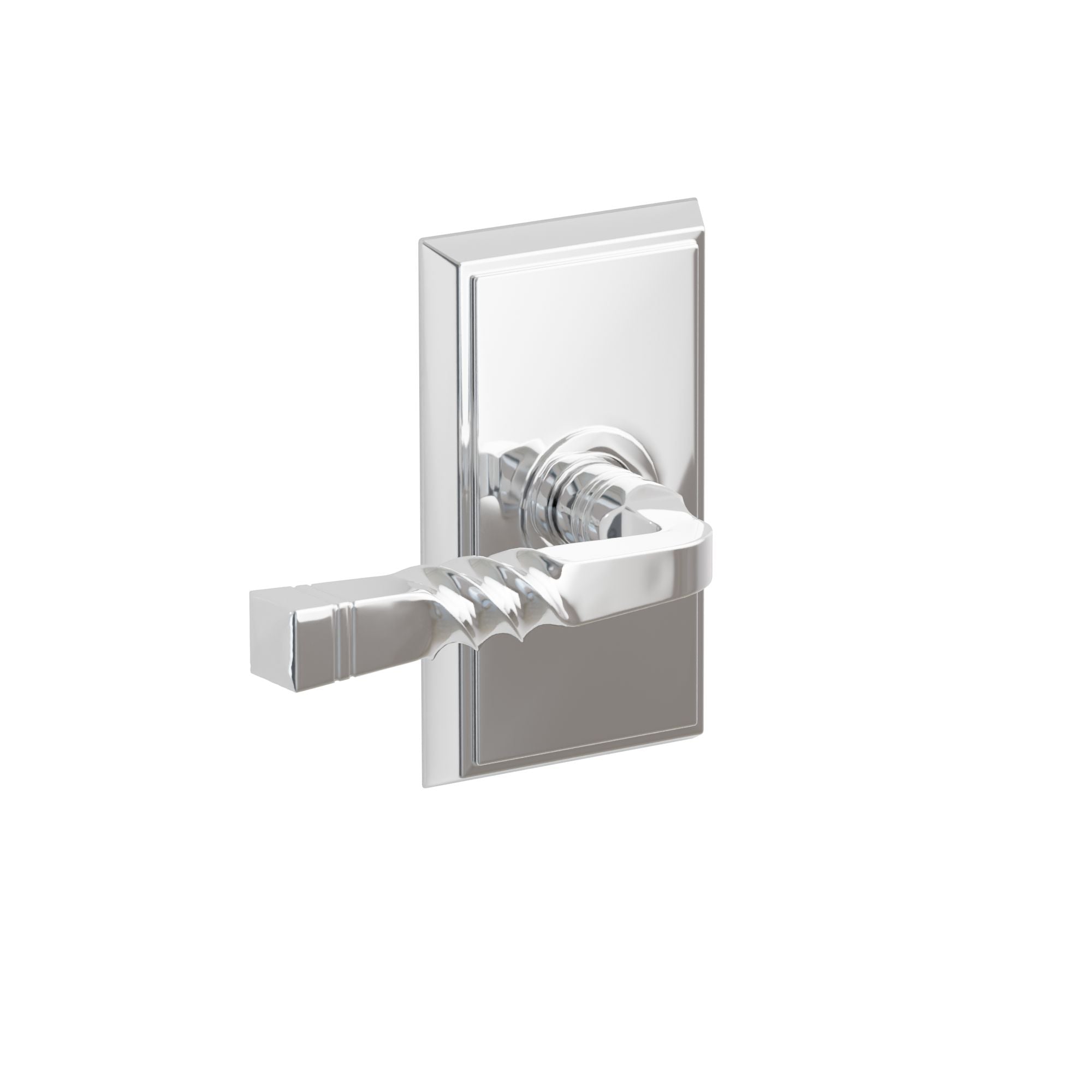 Emtek Santa Fe Lever Set with Rectangular Rosette