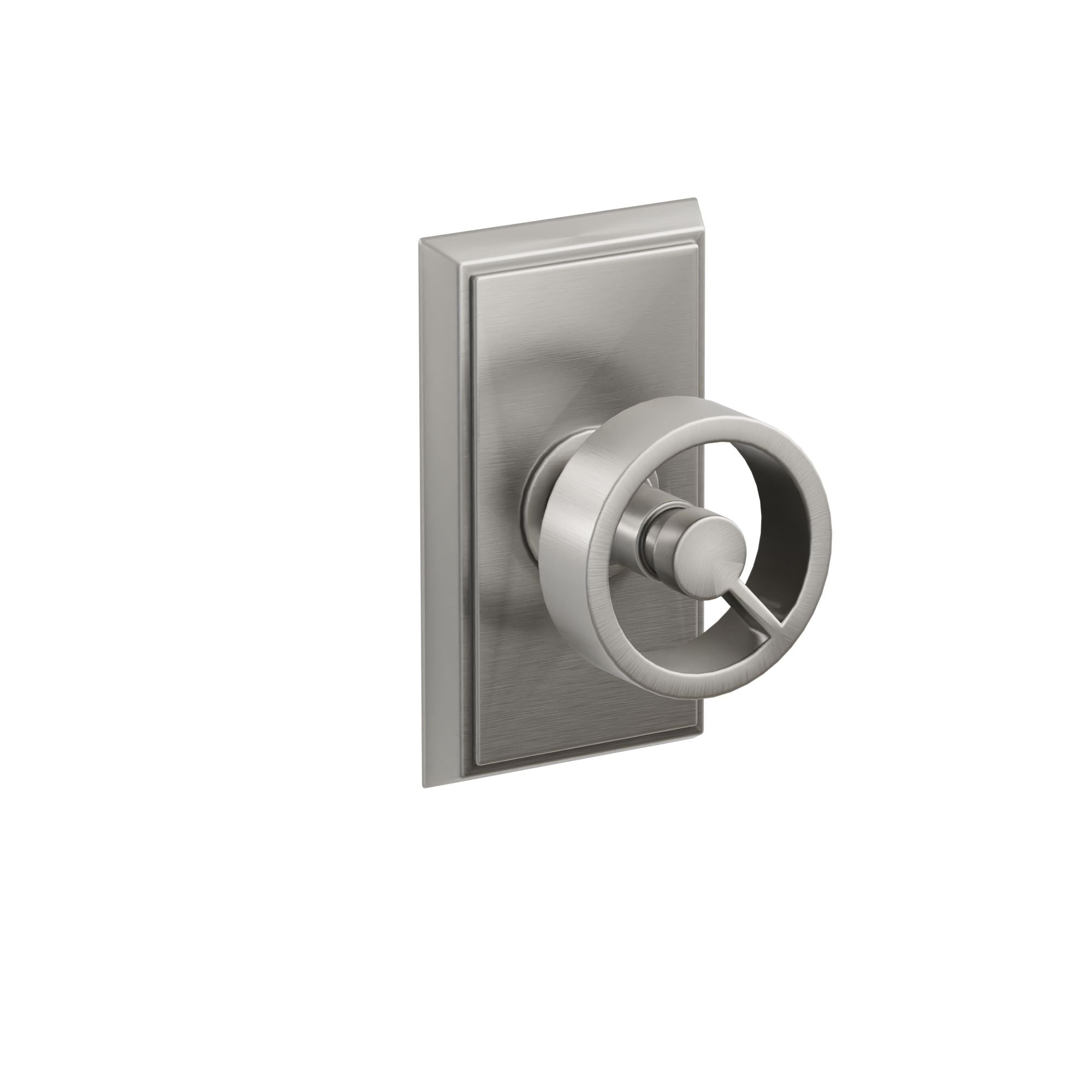 Emtek Spoke Knob Set with Rectangular Rosette