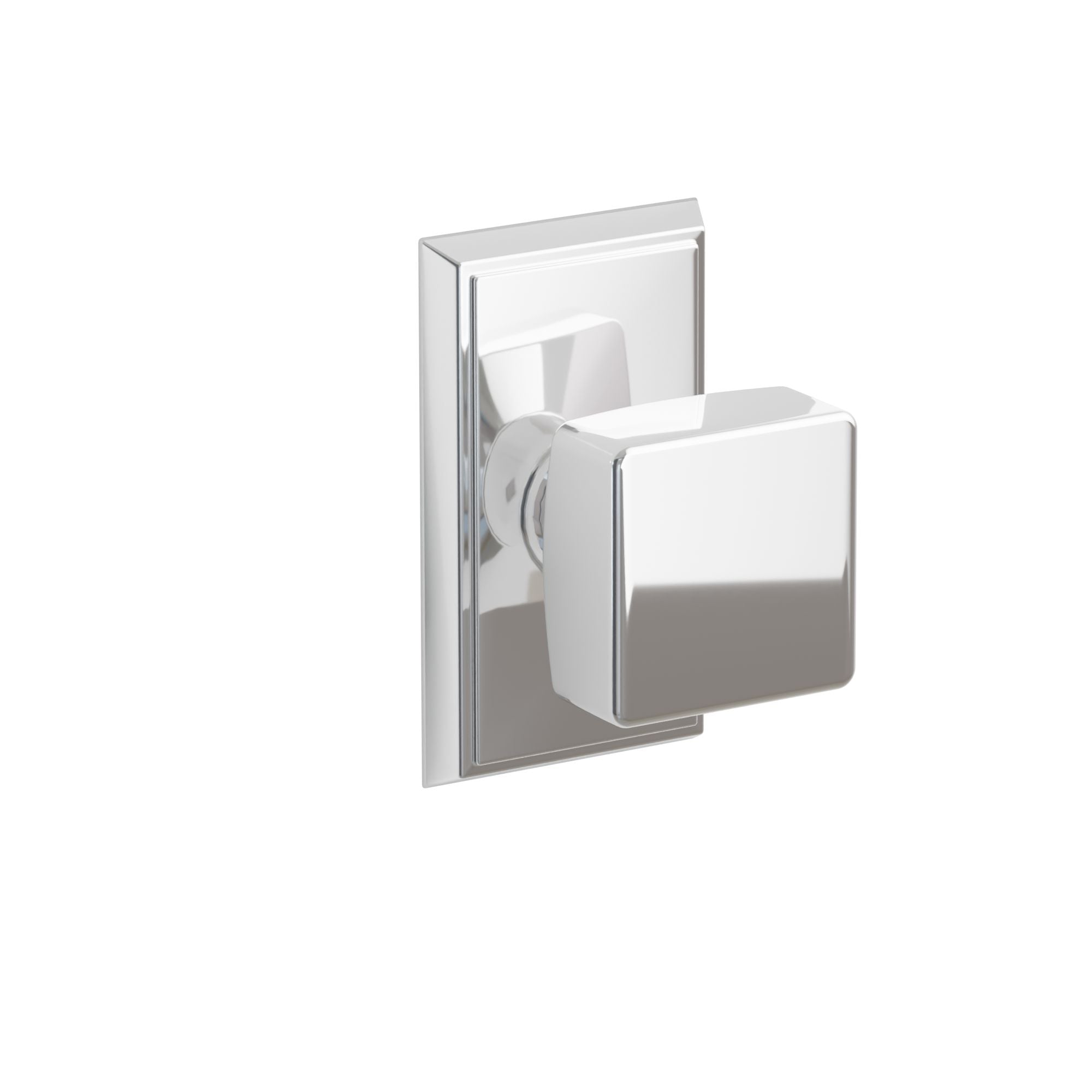 Emtek Square Knob Set with Rectangular Rosette