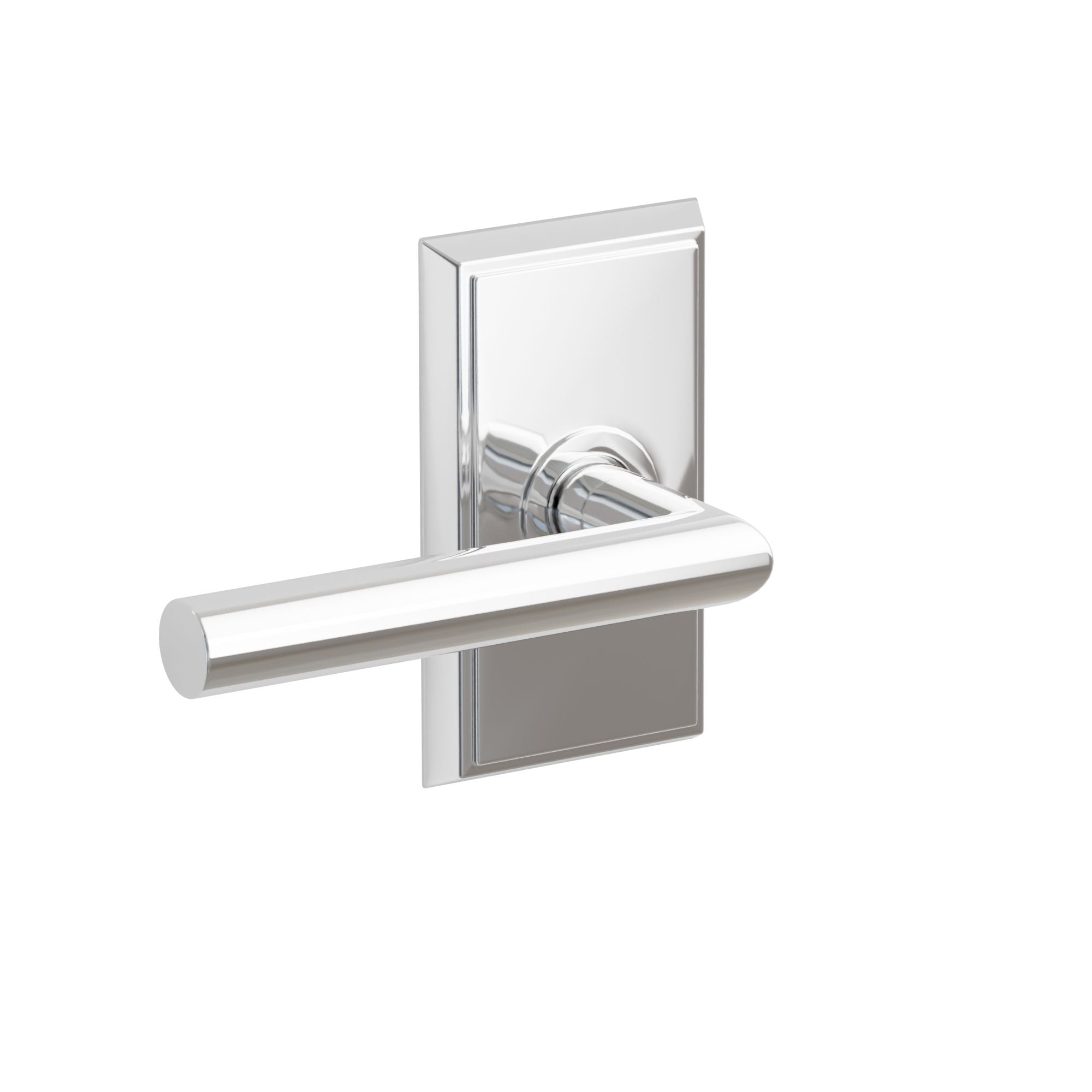 Emtek Stuttgart Lever Set with Rectangular Rosette