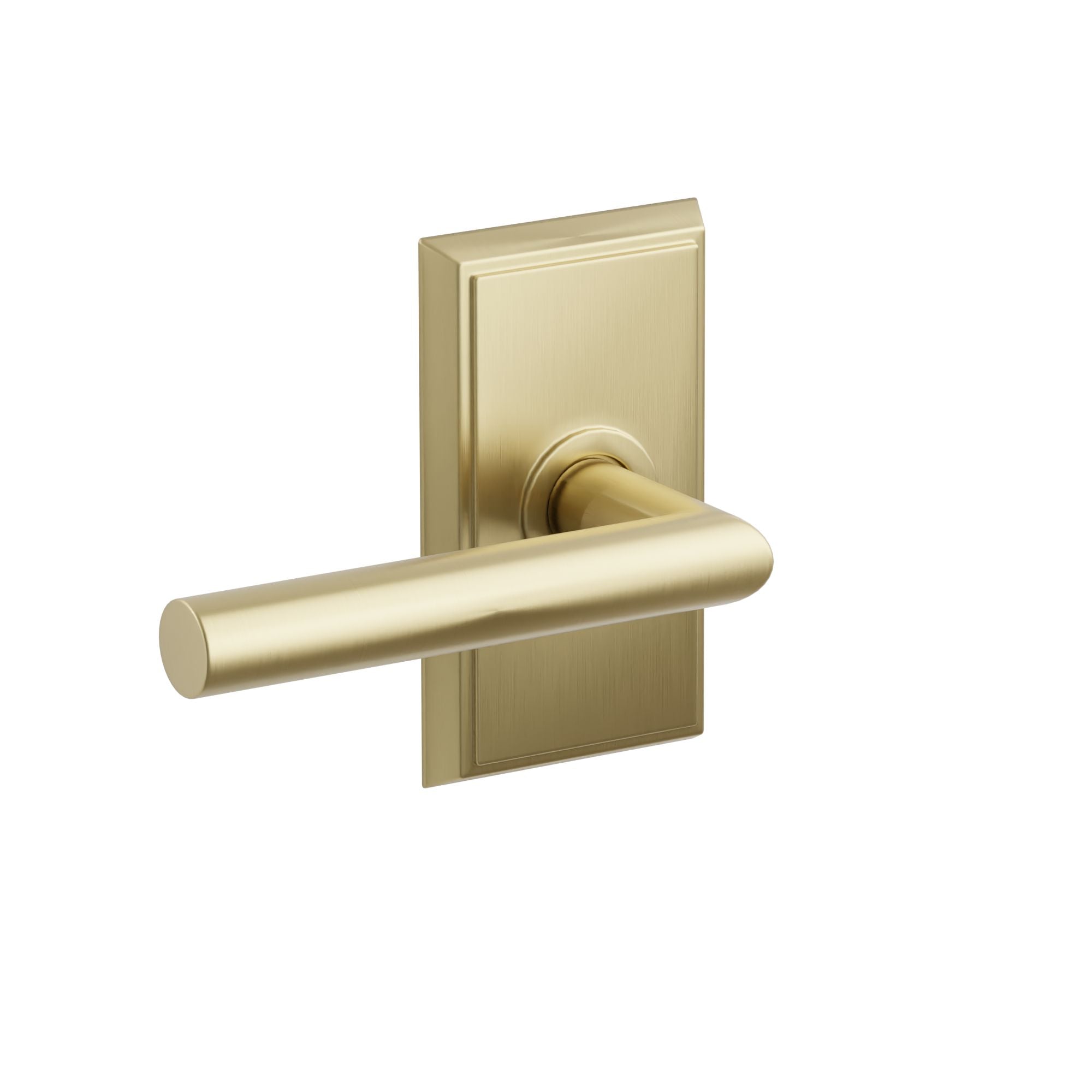 Emtek Concealed Fastener Stuttgart Lever Set With Rectangular Rosette