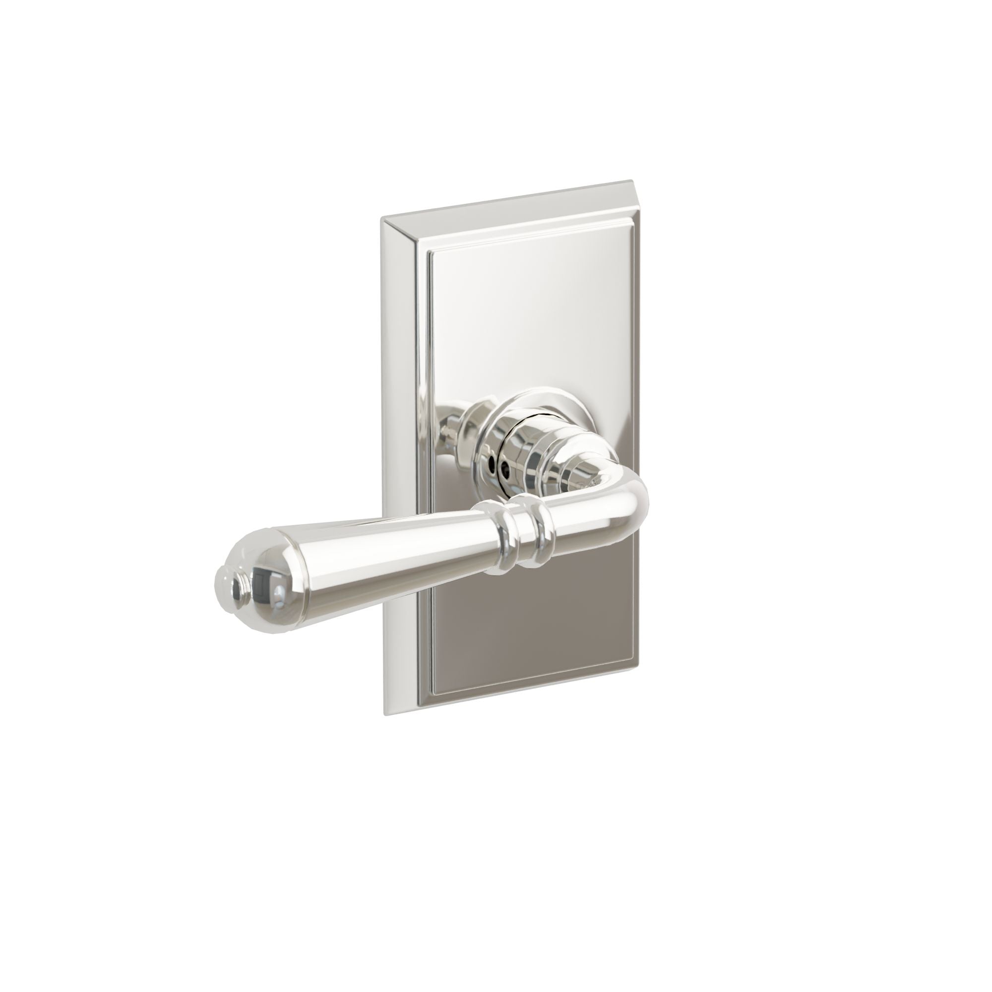 Emtek Turino Lever Set with Rectangular Rosette