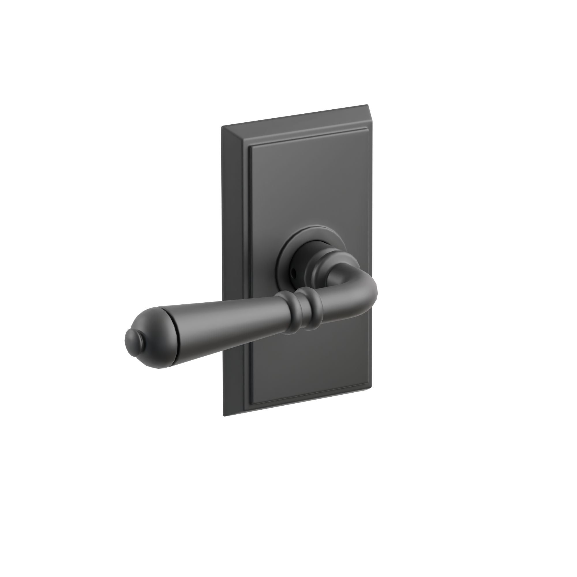 Emtek Turino Lever Set with Rectangular Rosette