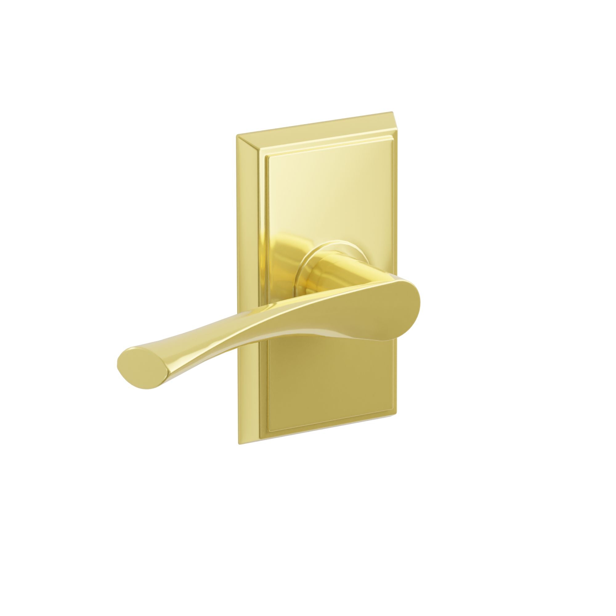 Emtek Triton Lever Set with Rectangular Rosette