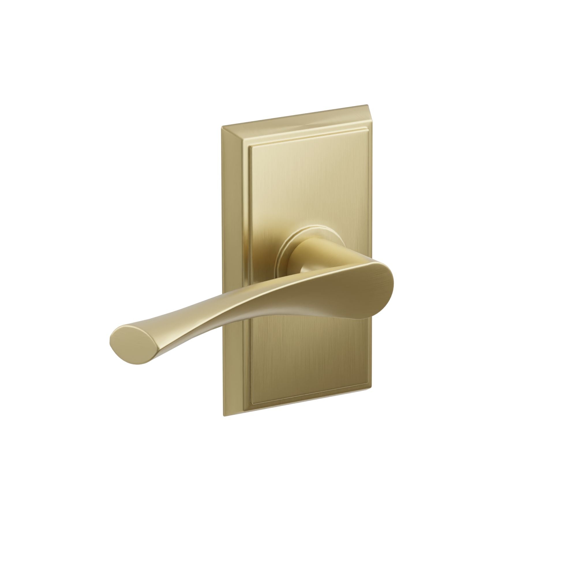 Emtek Turino Lever Set with Rectangular Rosette