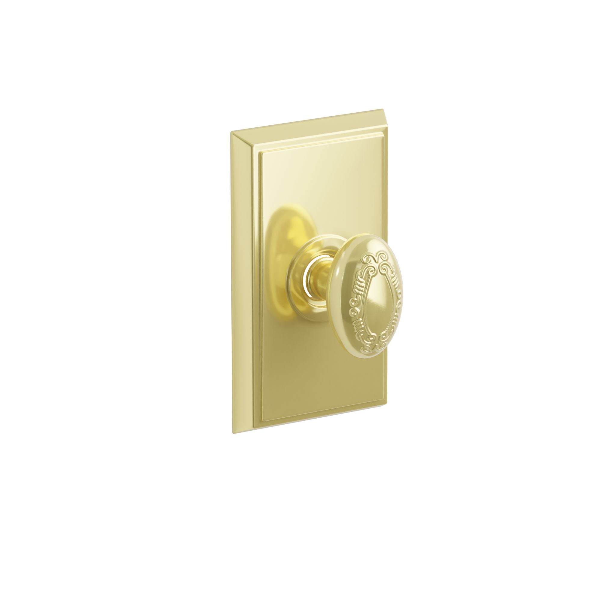Emtek Victoria Knob Set with Rectangular Rosette