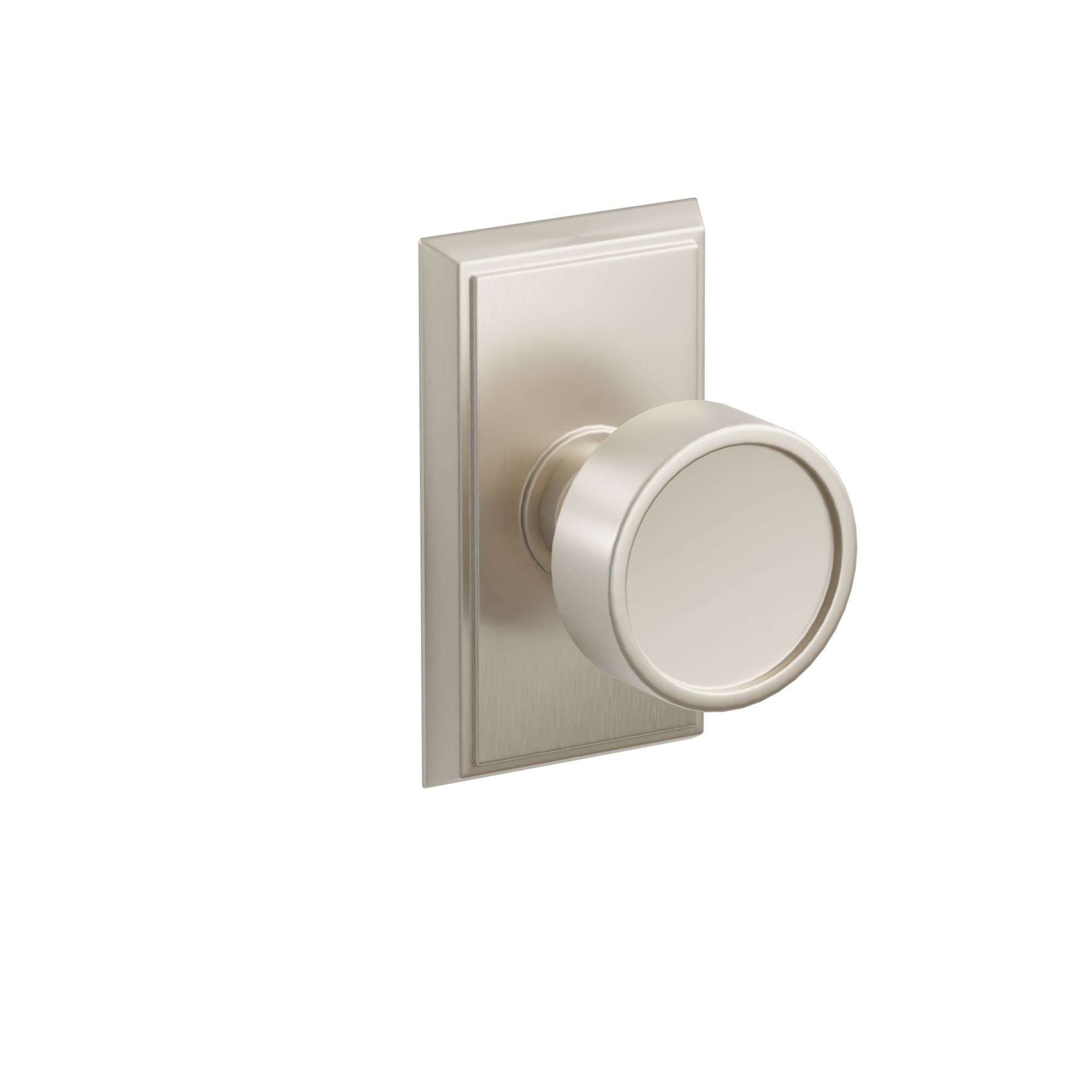 Emtek Verve Knob Set with Rectangular Rosette