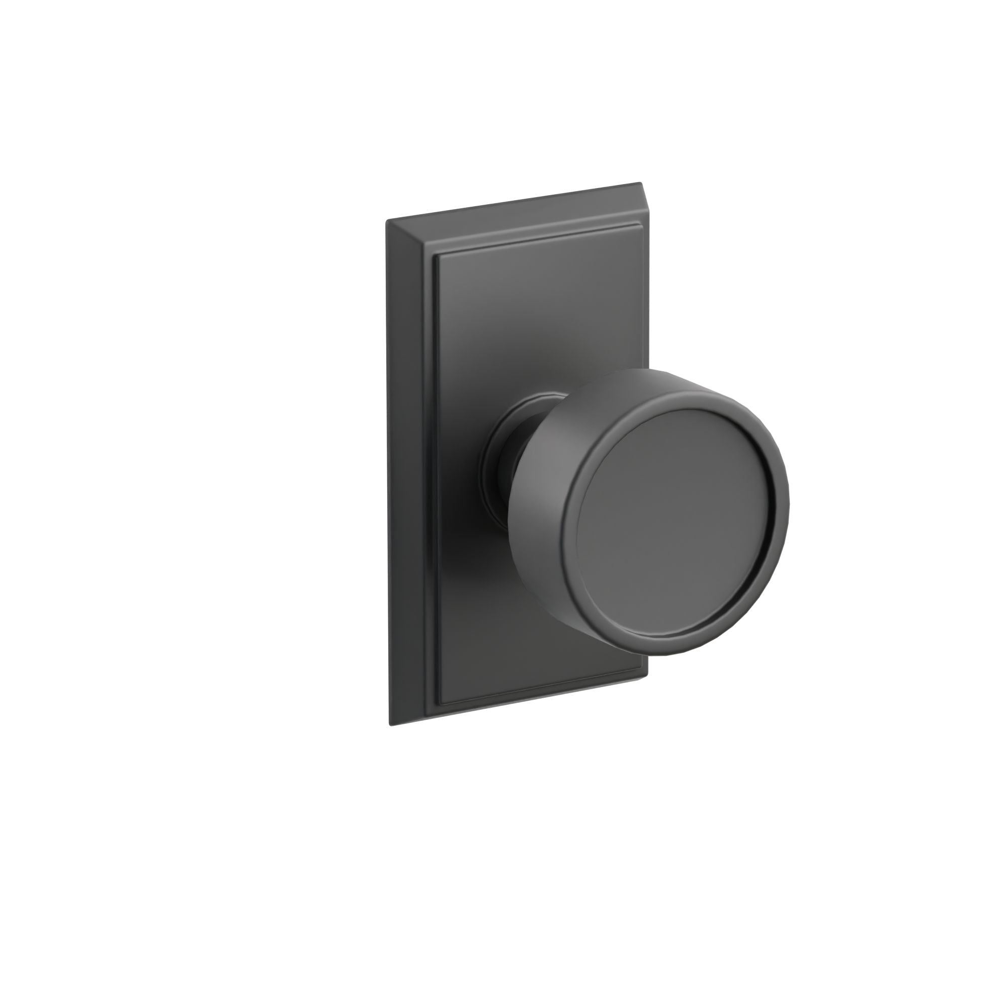 Emtek Concealed Fastener Verve Knob Set With Rectangular Rosette