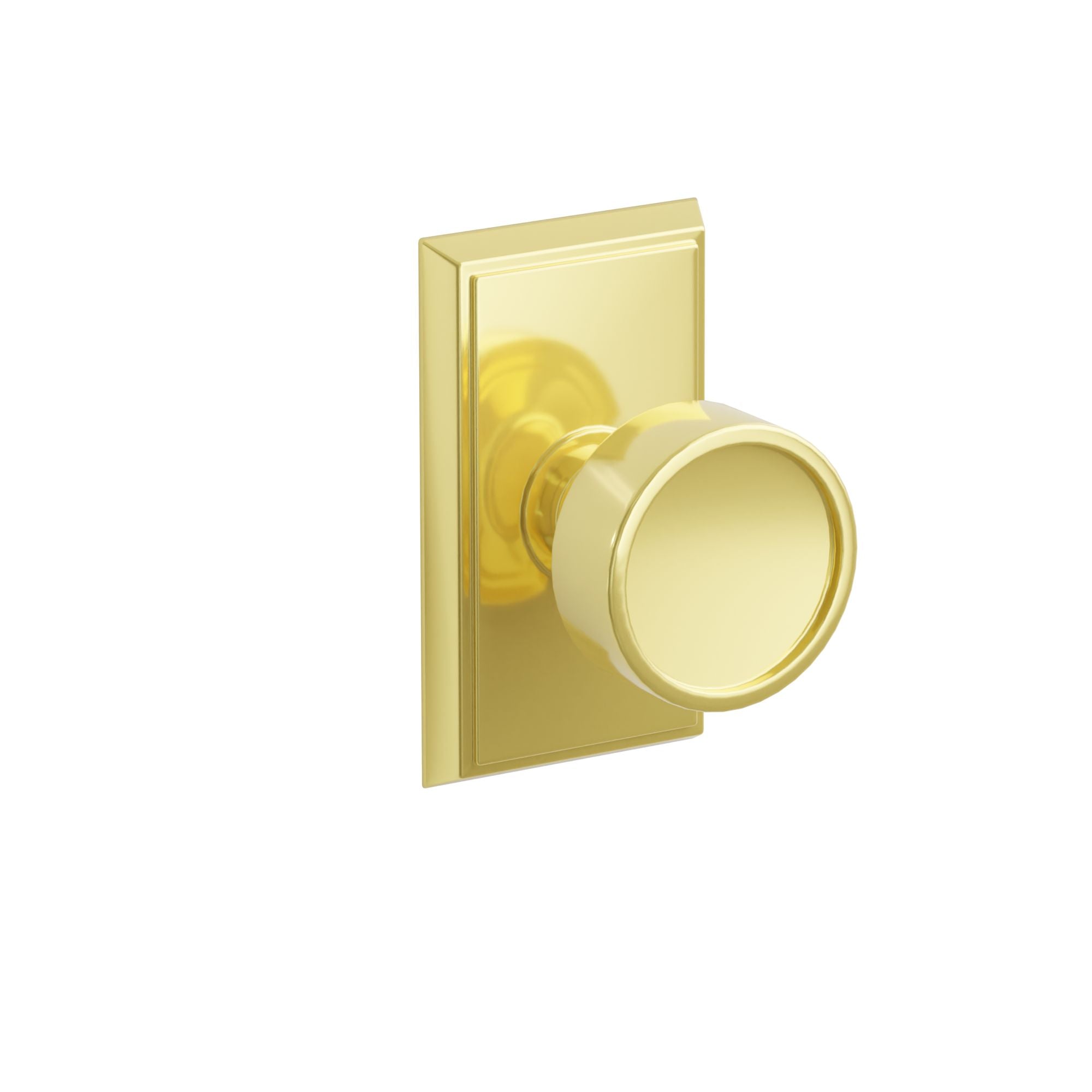 Emtek Verve Knob Set with Rectangular Rosette