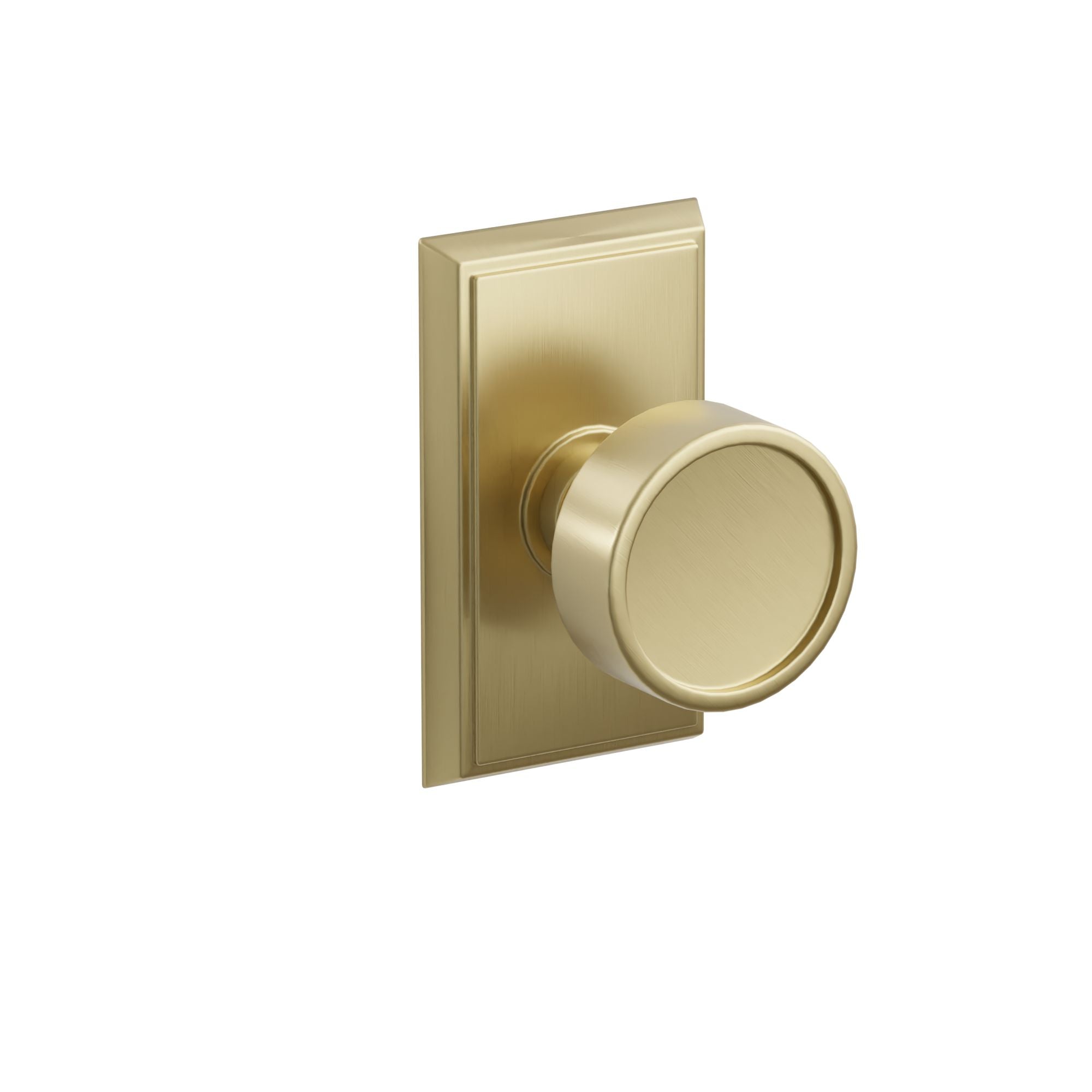 Emtek Verve Knob Set with Rectangular Rosette