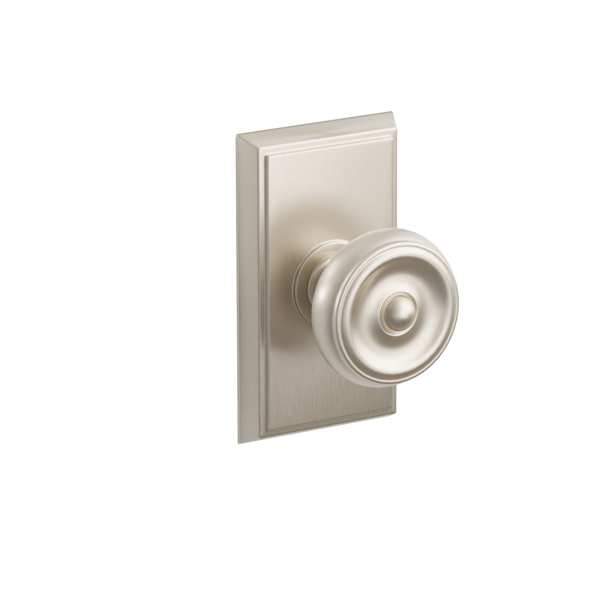 Emtek Concealed Fastener Waverly Knob Set With Rectangular Rosette