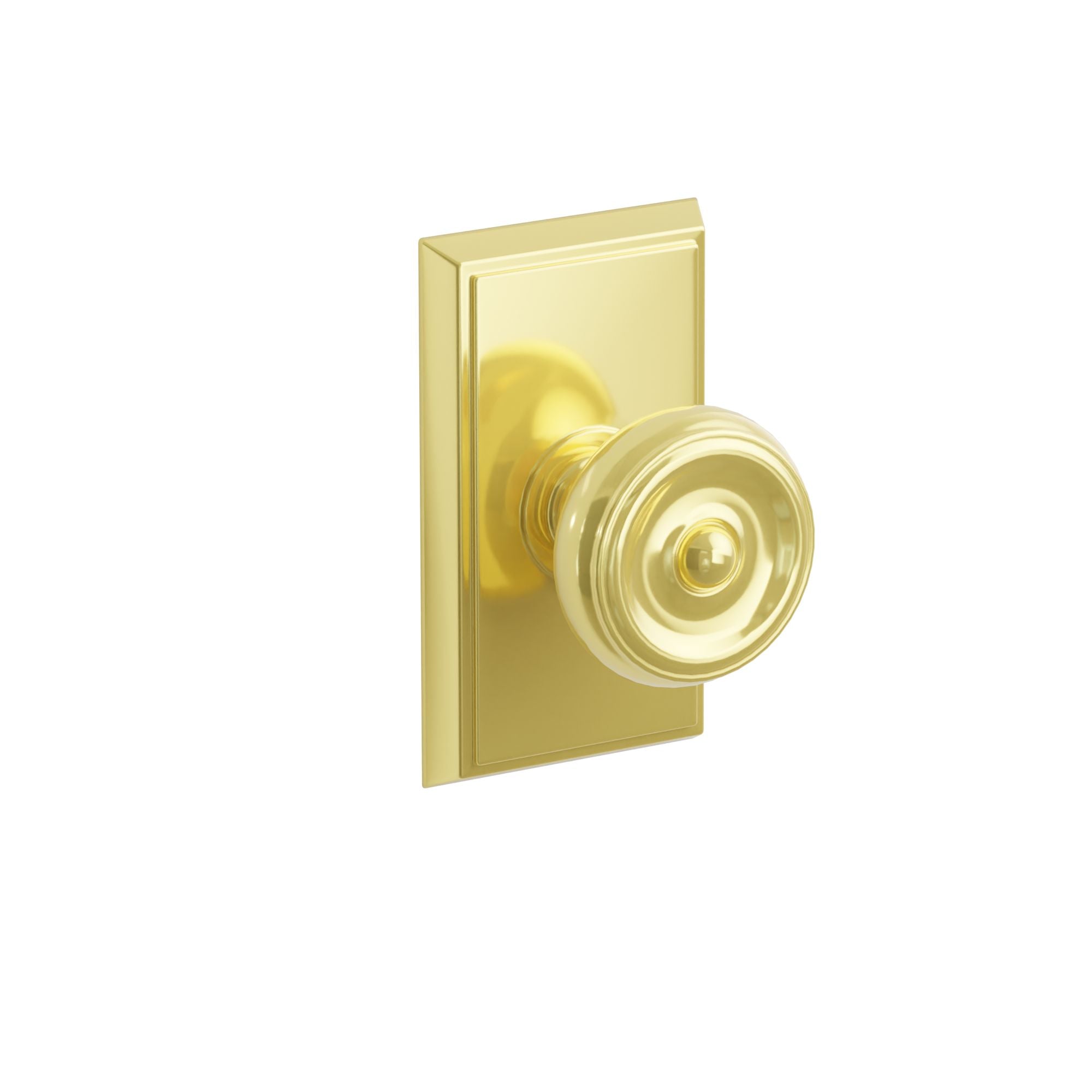 Emtek Waverly Knob Set with Rectangular Rosette