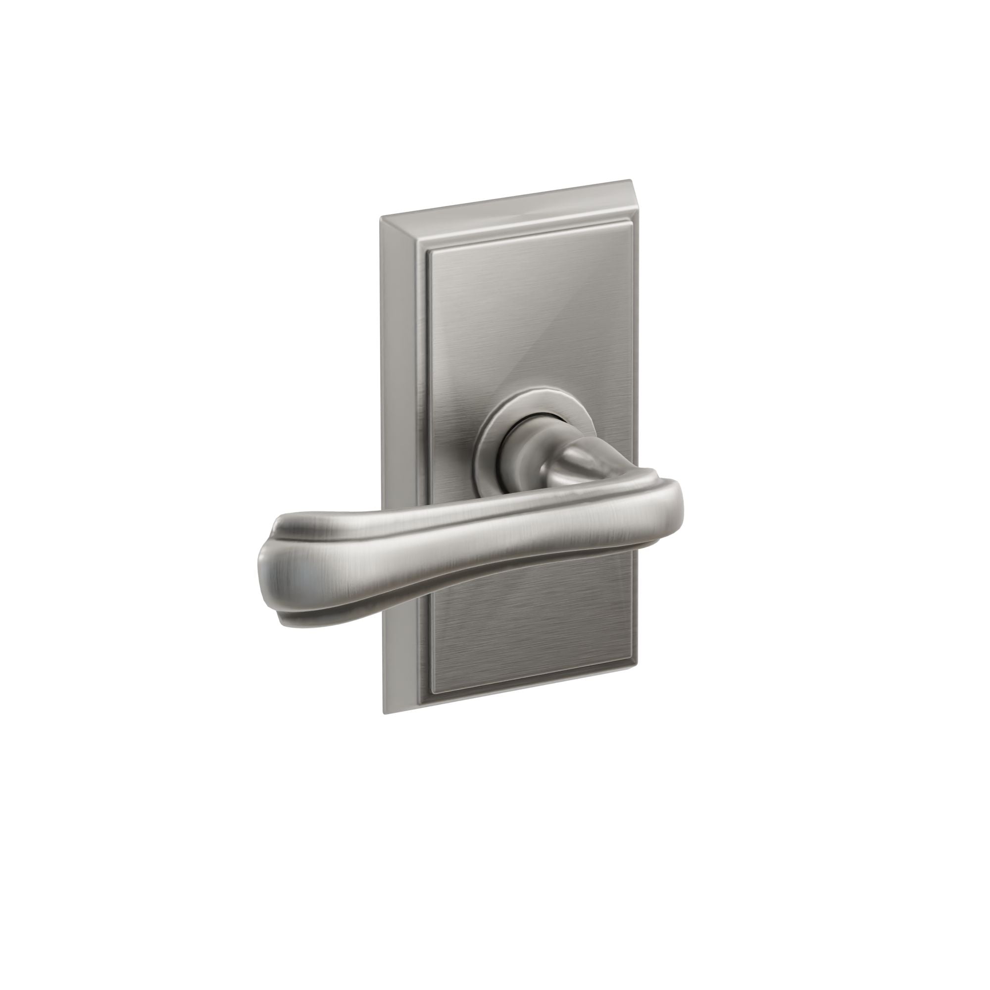Emtek Concealed Fastener Wembley Lever Set with Rectangular Rosette