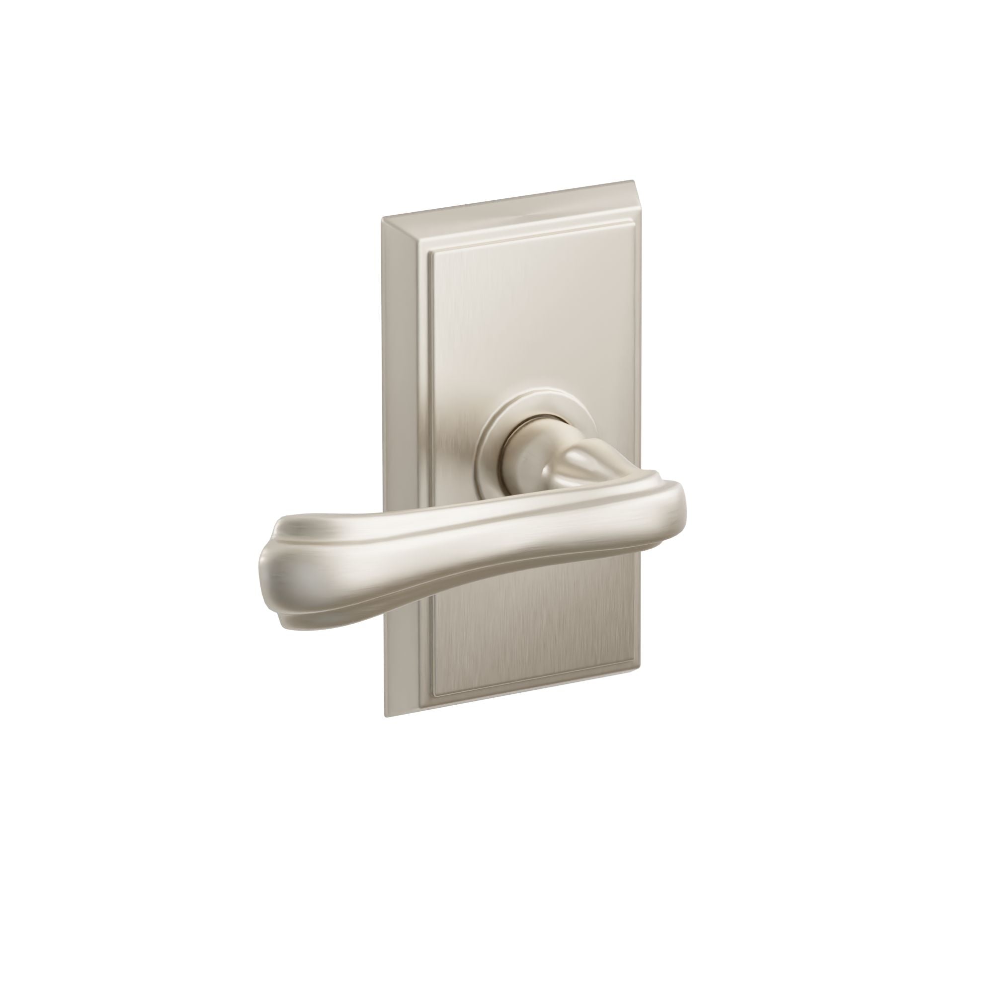 Emtek Concealed Fastener Wembley Lever Set with Rectangular Rosette