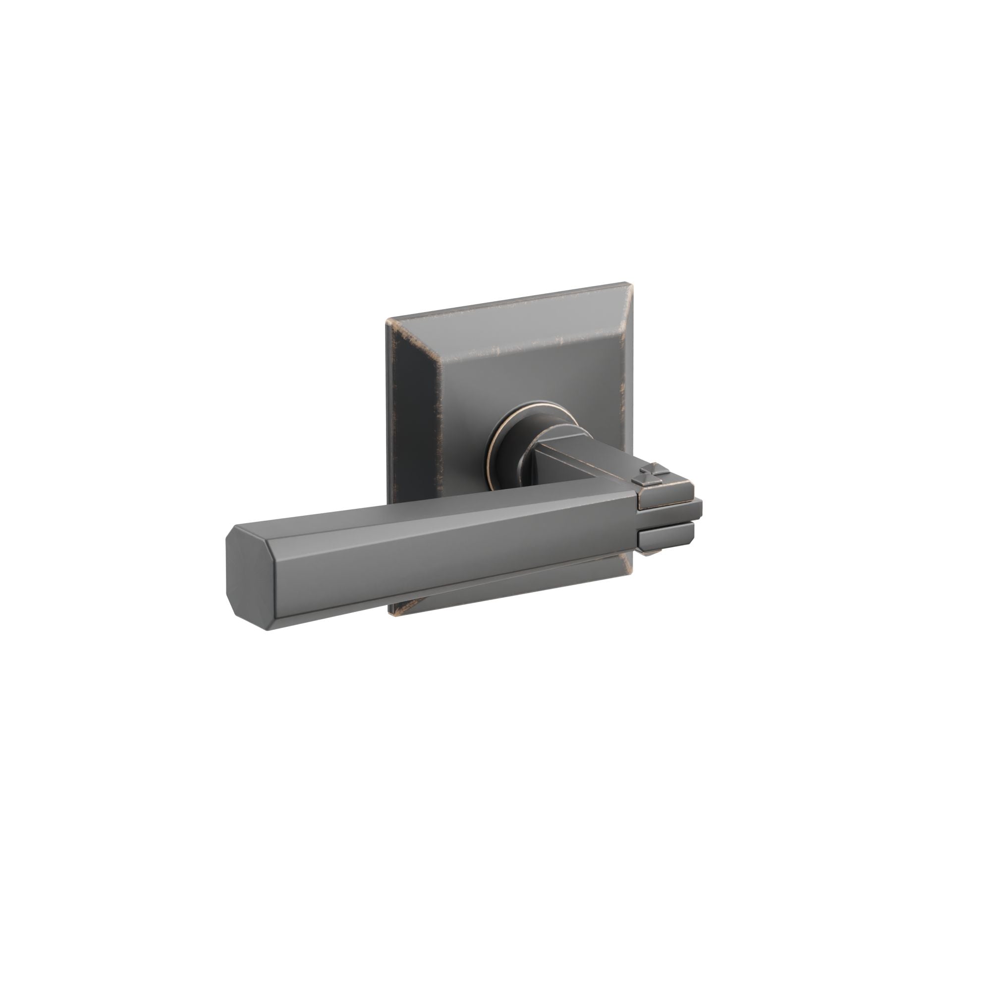 Emtek Wembley Lever Set with Rectangular Rosette