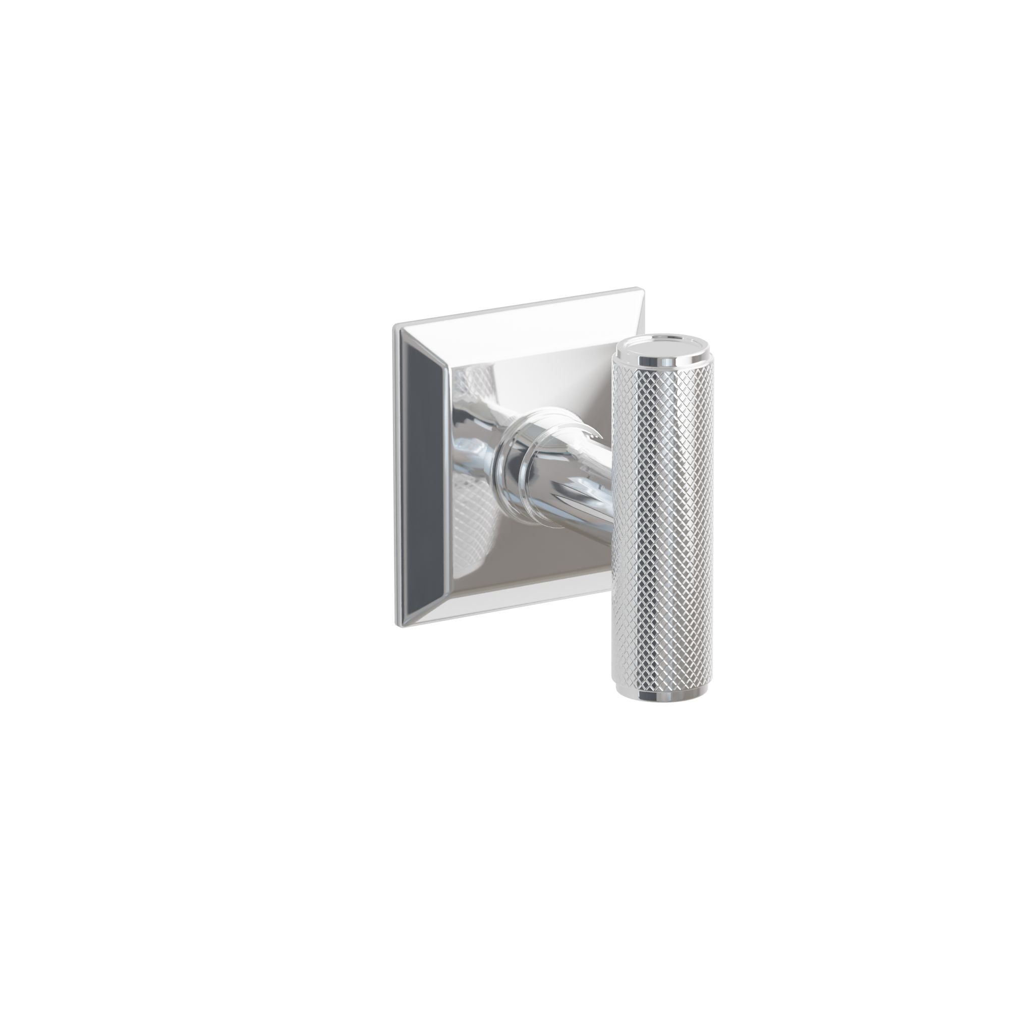 Emtek Concealed Fastener Ace Knurled Knob Set With Quincy Rosette