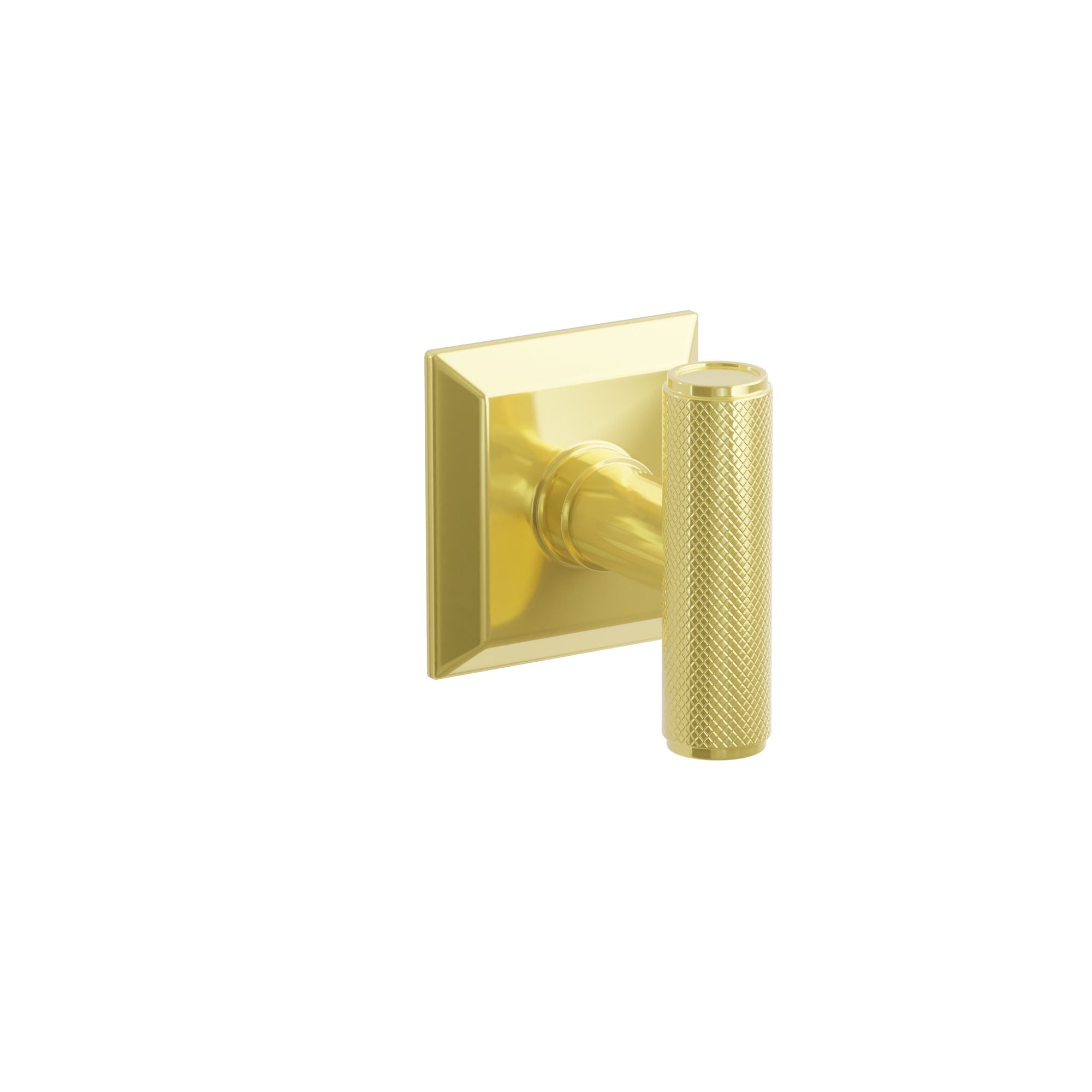 Emtek Concealed Fastener Ace Knurled Knob Set With Quincy Rosette