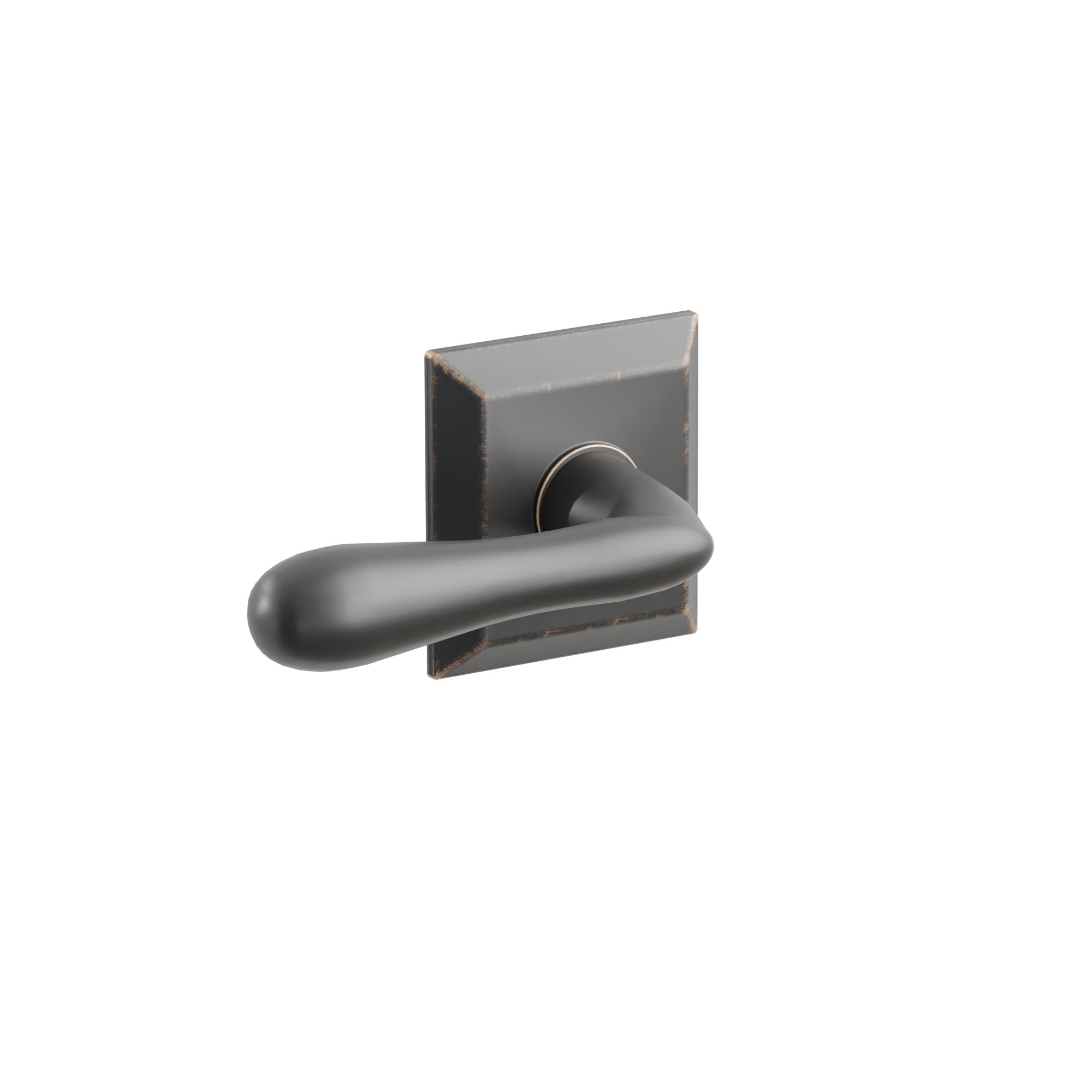 Emtek Athena Lever Set with Quincy Rosette