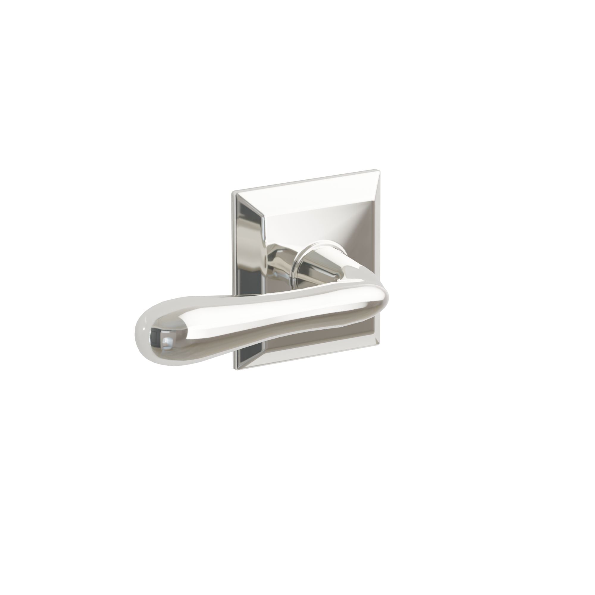 Emtek Concealed Fastener Basel Lever Set With Quincy Rosette