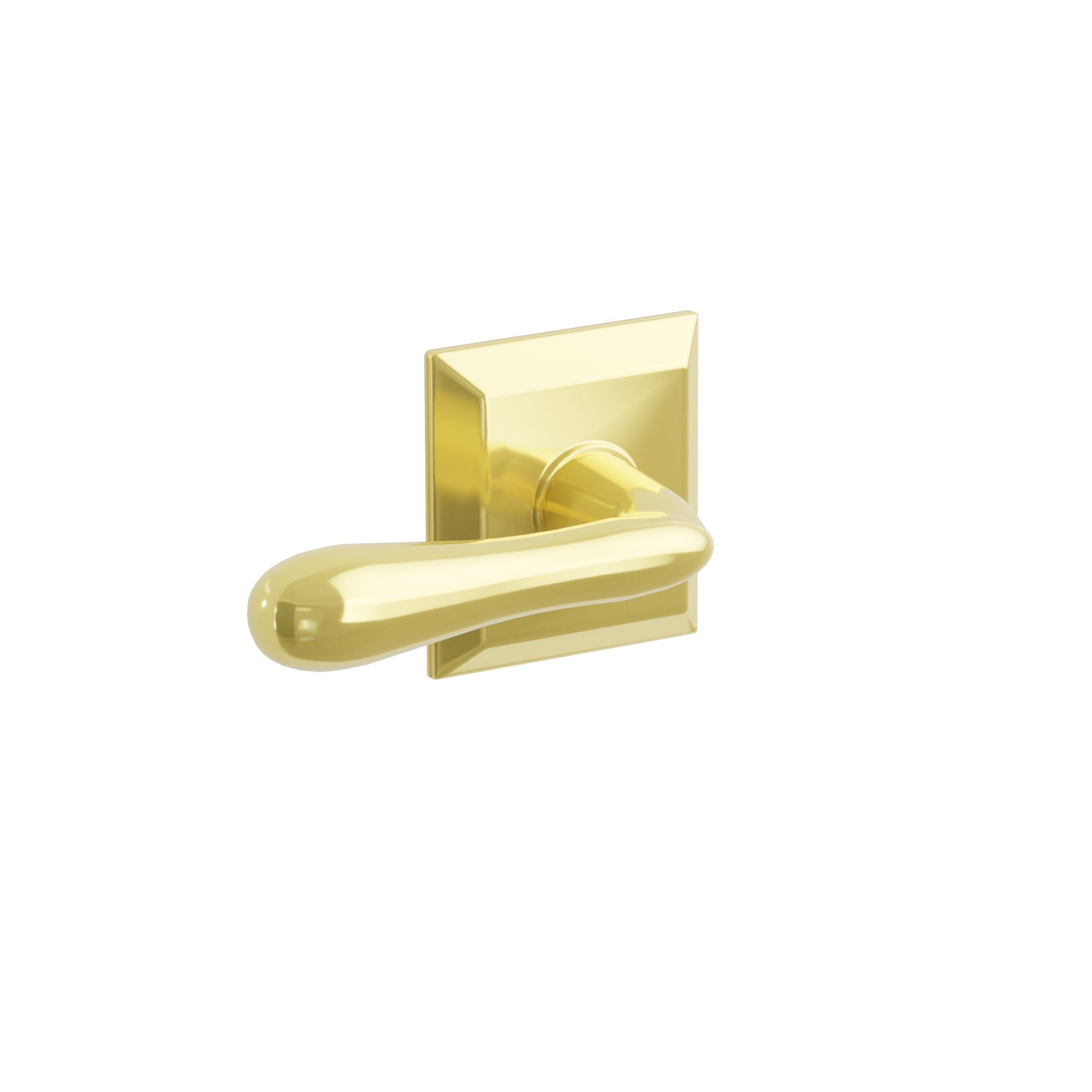 Emtek Basel Lever Set with Quincy Rosette