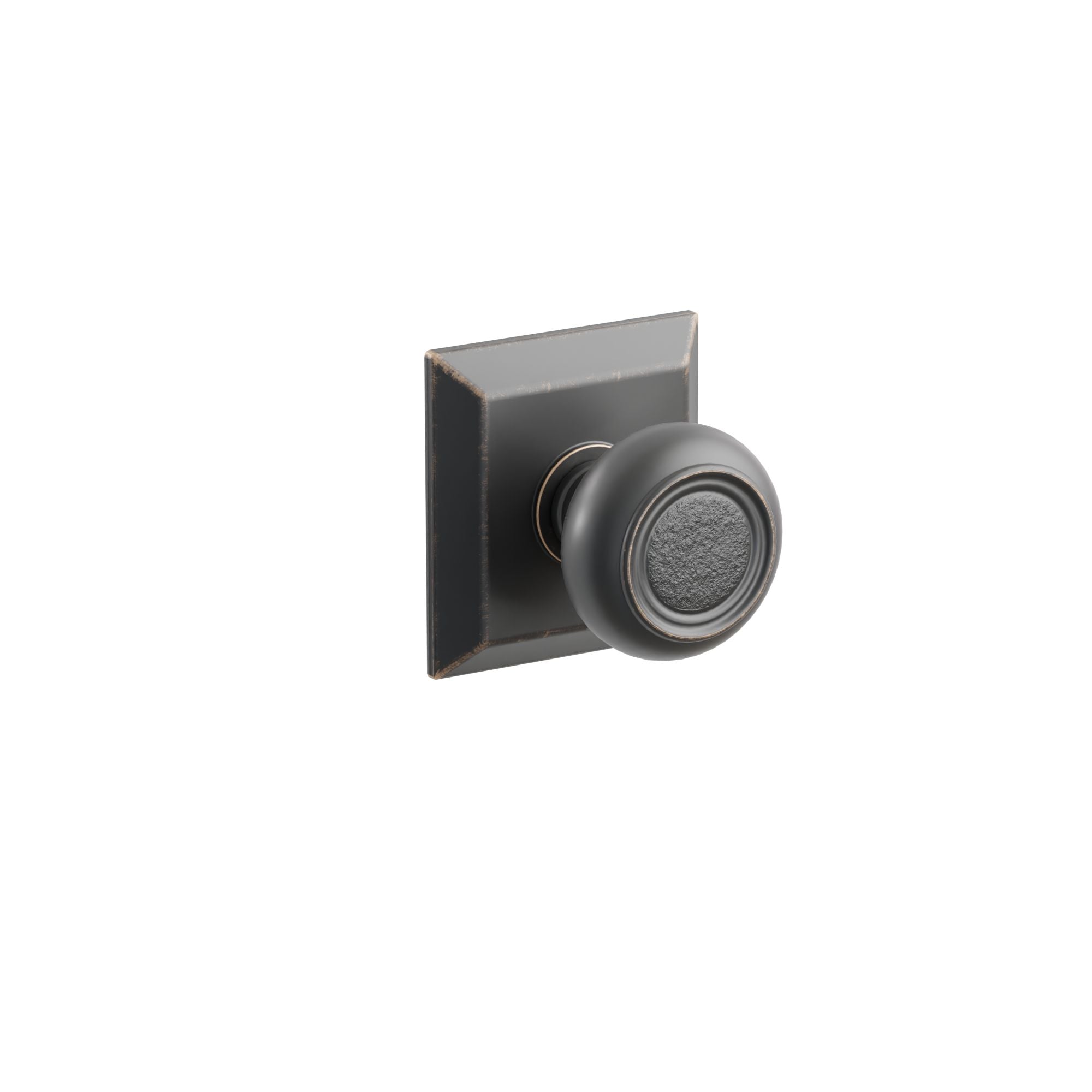 Emtek Concealed Fastener Belmont Knob Set With Quincy Rosette