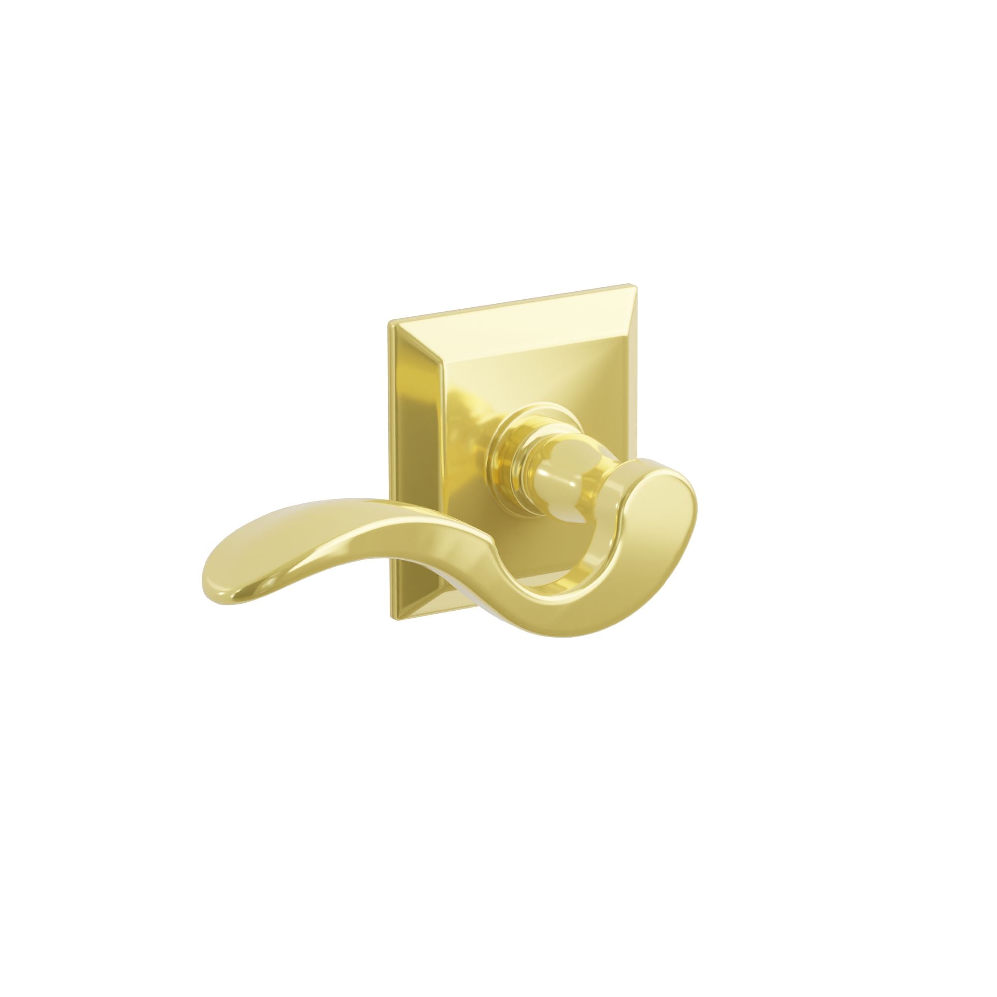 Emtek Breslin Lever Set with Quincy Rosette