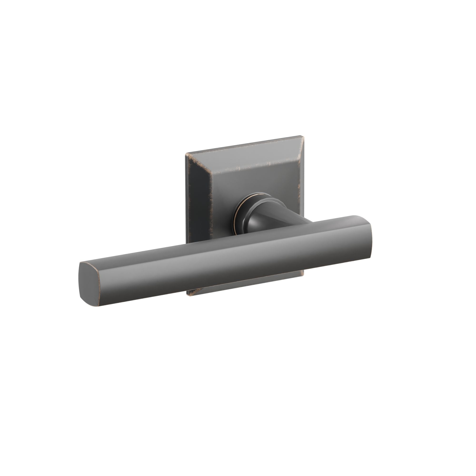 Emtek Concealed Fastener Freestone Lever Set With Quincy Rosette