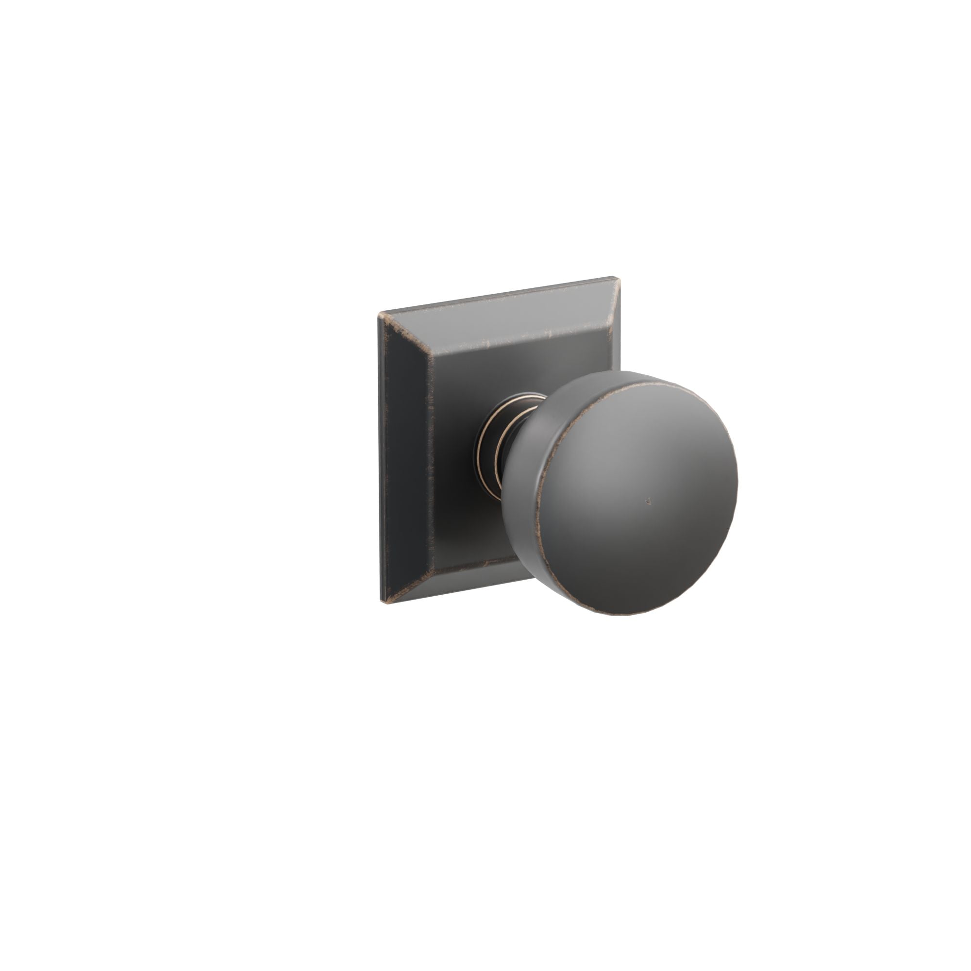 Emtek Concealed Fastener Laurent Knob Set With Quincy Rosette