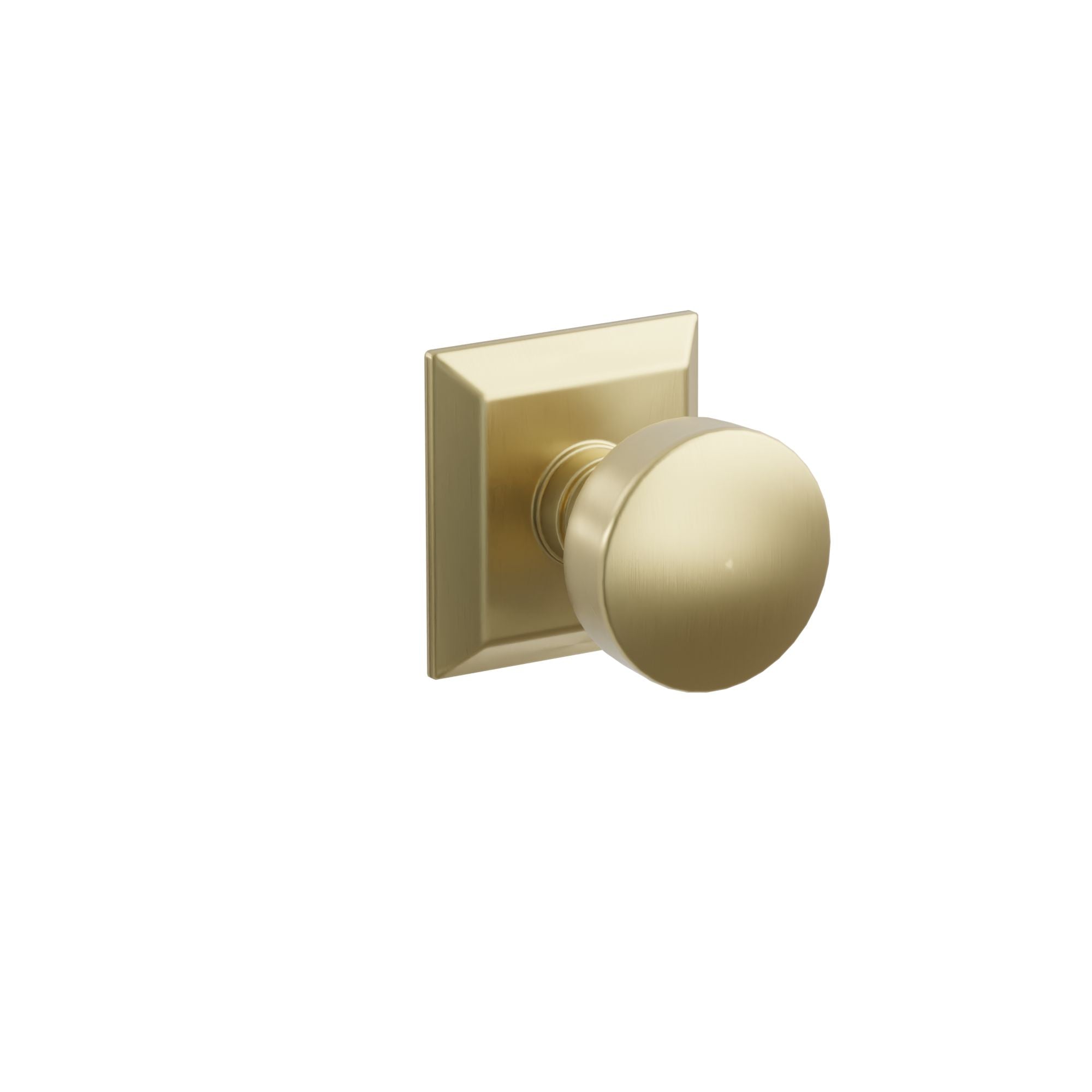 Emtek Concealed Fastener Laurent Knob Set With Quincy Rosette