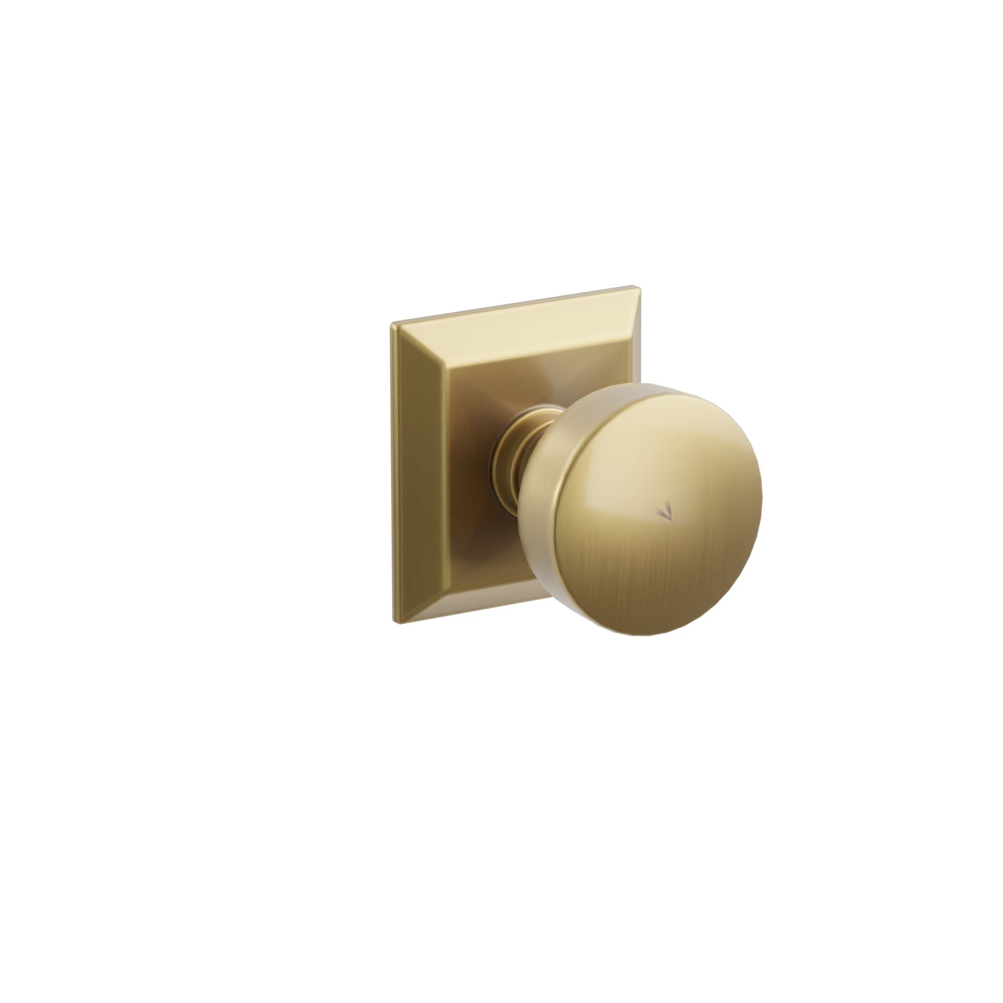 Emtek Concealed Fastener Laurent Knob Set With Quincy Rosette
