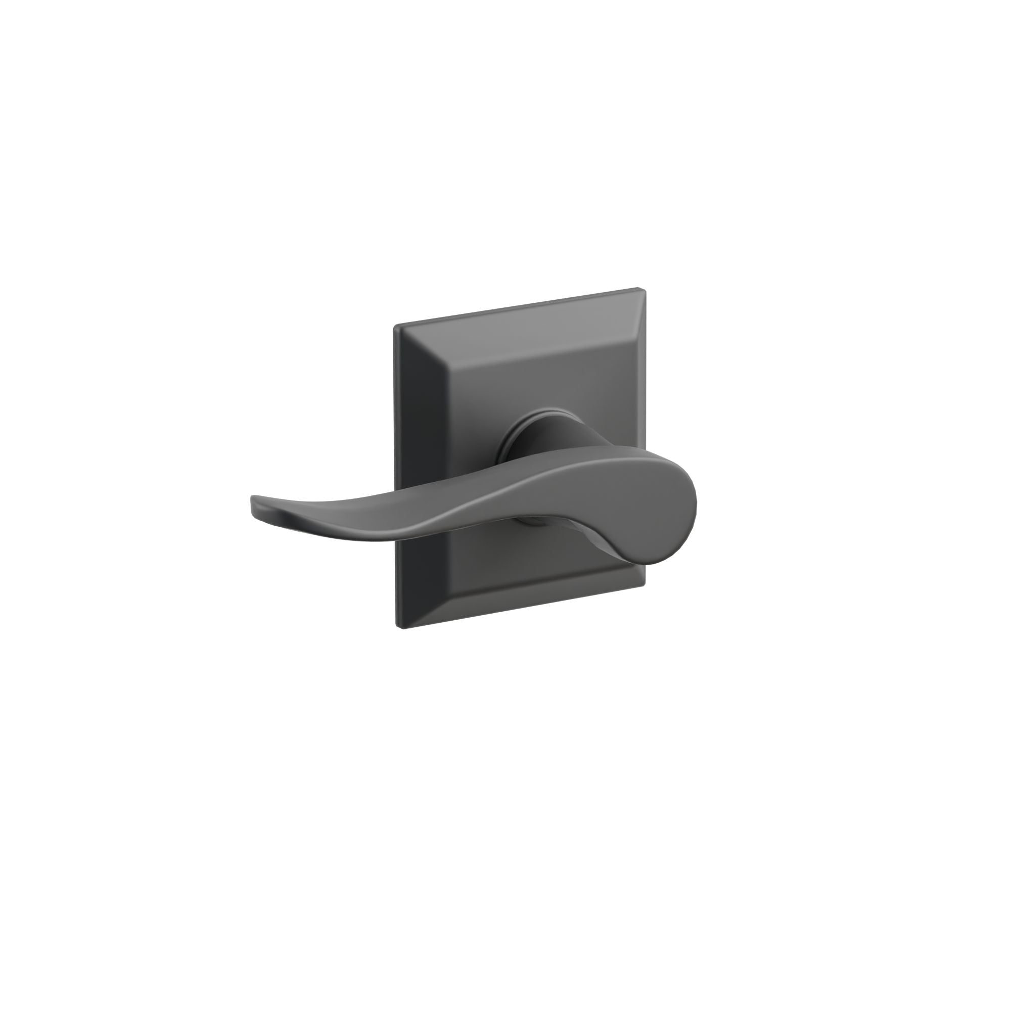 Emtek Hammered Lever Set with Quincy Rosette