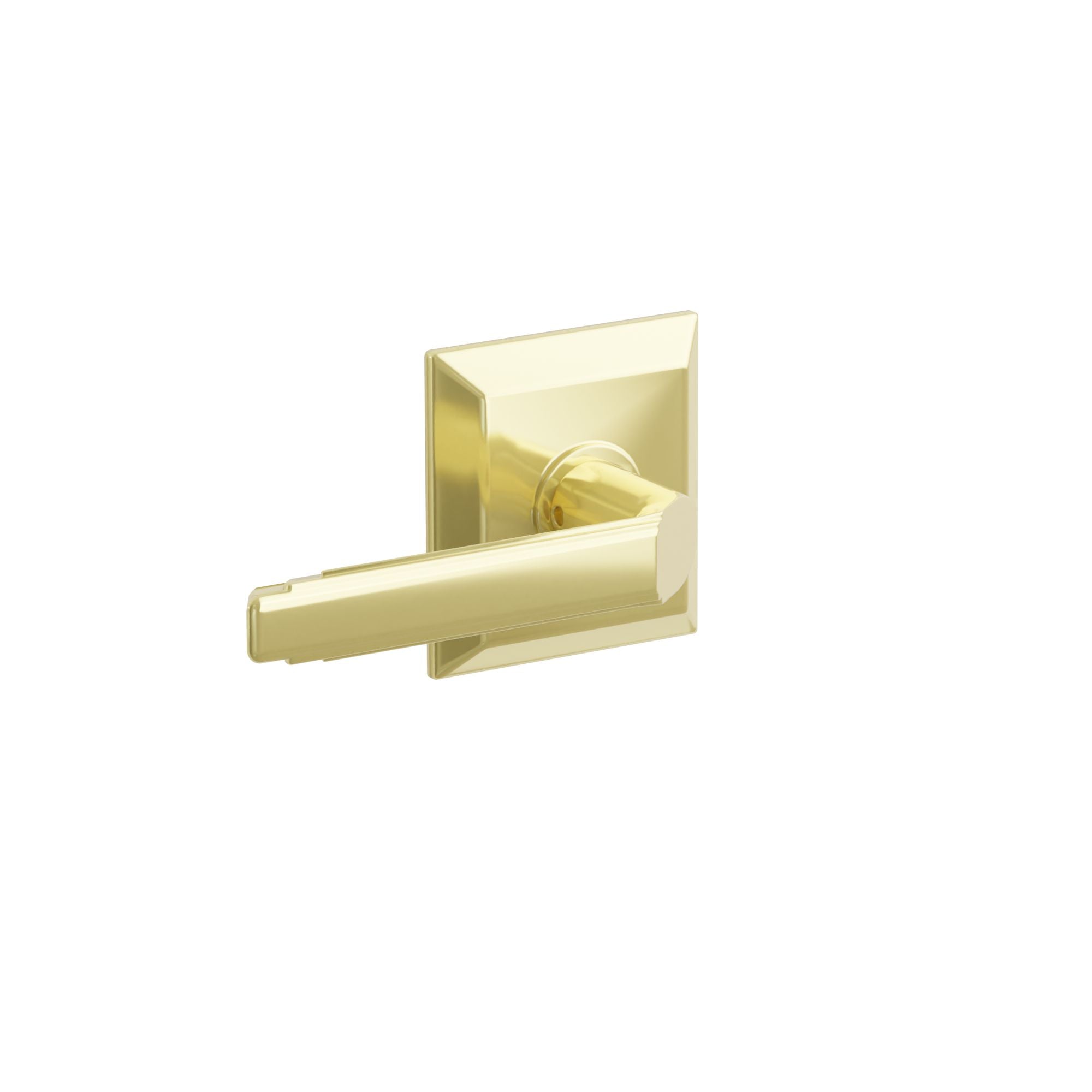 Emtek Concealed Fastener Milano Lever Set with Quincy Rosette