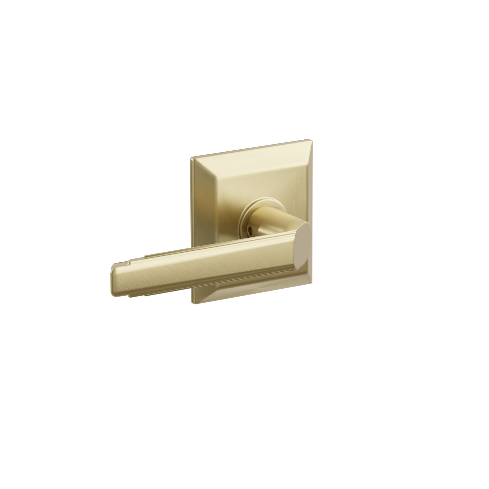 Emtek Concealed Fastener Milano Lever Set with Quincy Rosette