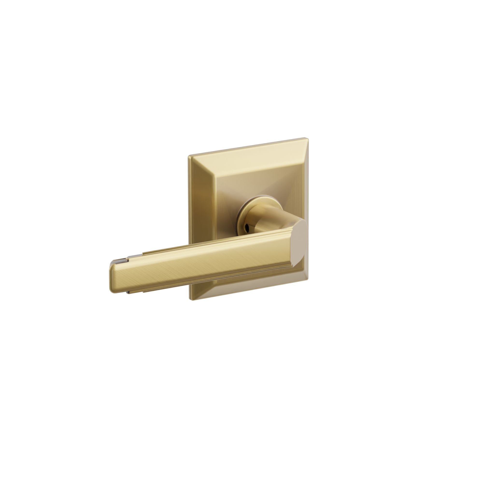 Emtek Concealed Fastener Milano Lever Set with Quincy Rosette
