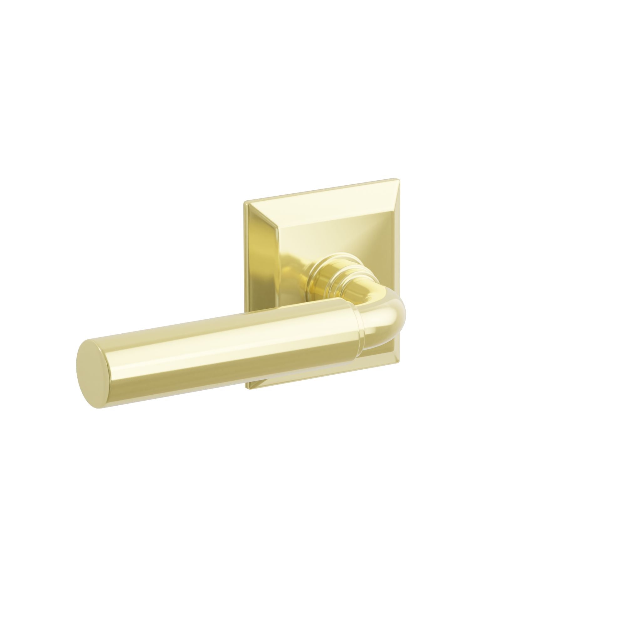 Emtek Merrimack Lever Set with Quincy Rosette