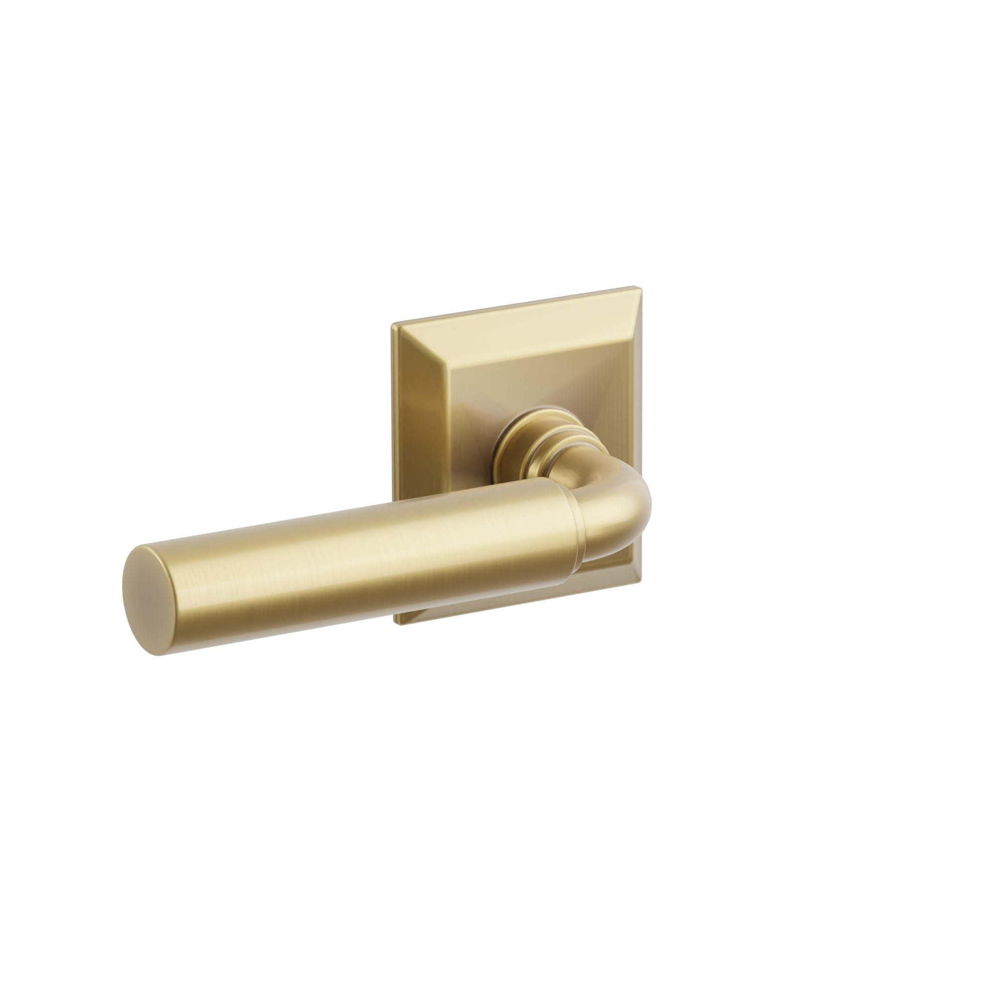 Emtek Concealed Fastener Manning Lever Set With Quincy Rosette