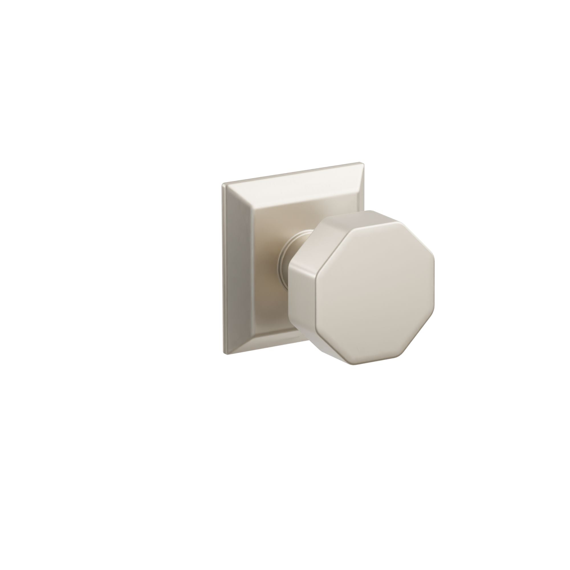 Emtek Octagon Knob Set with Quincy Rosette