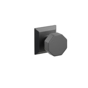 Emtek Concealed Fastener Octagon Knob Set With Quincy Rosette