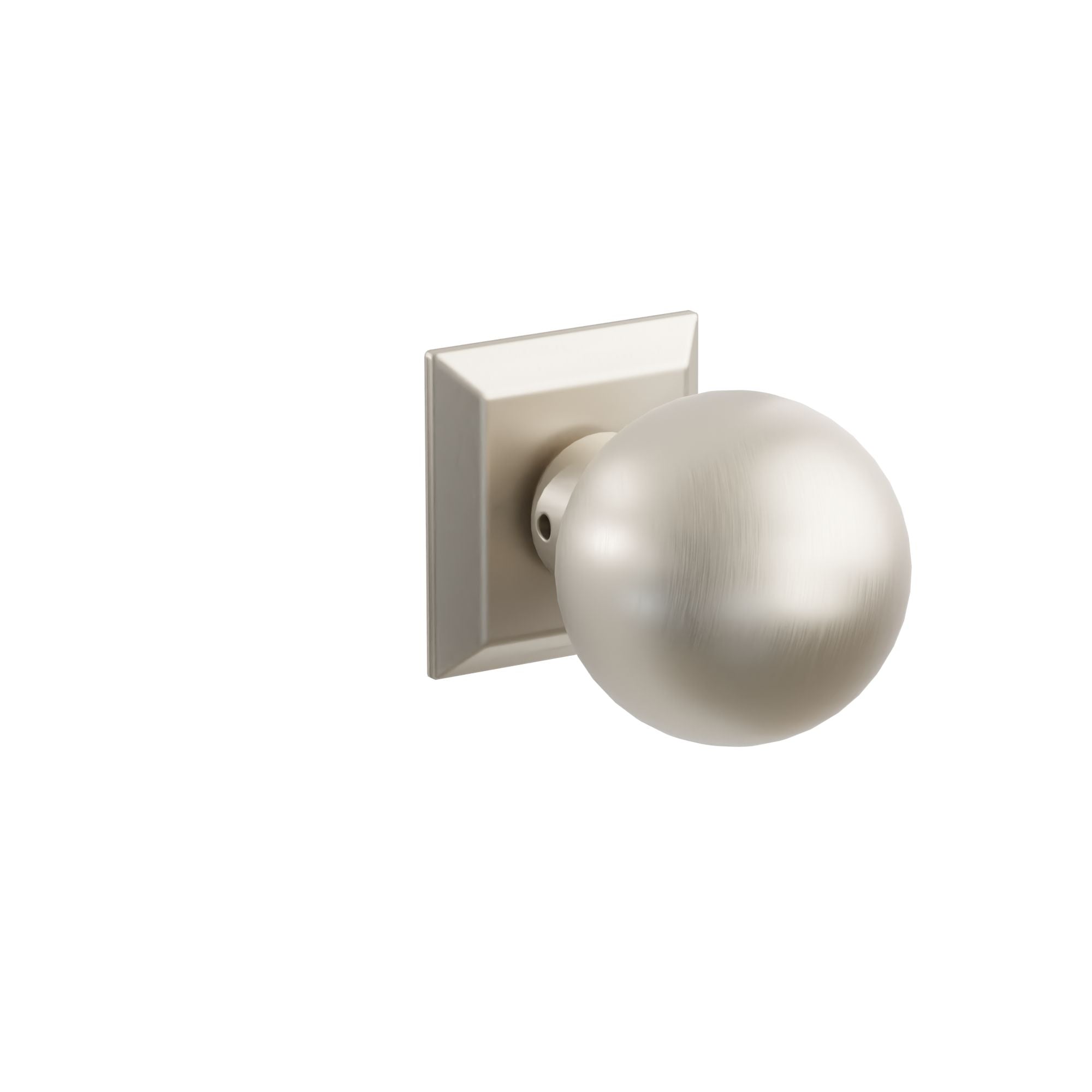 Emtek Concealed Fastener Orb Knob Set With Quincy Rosette
