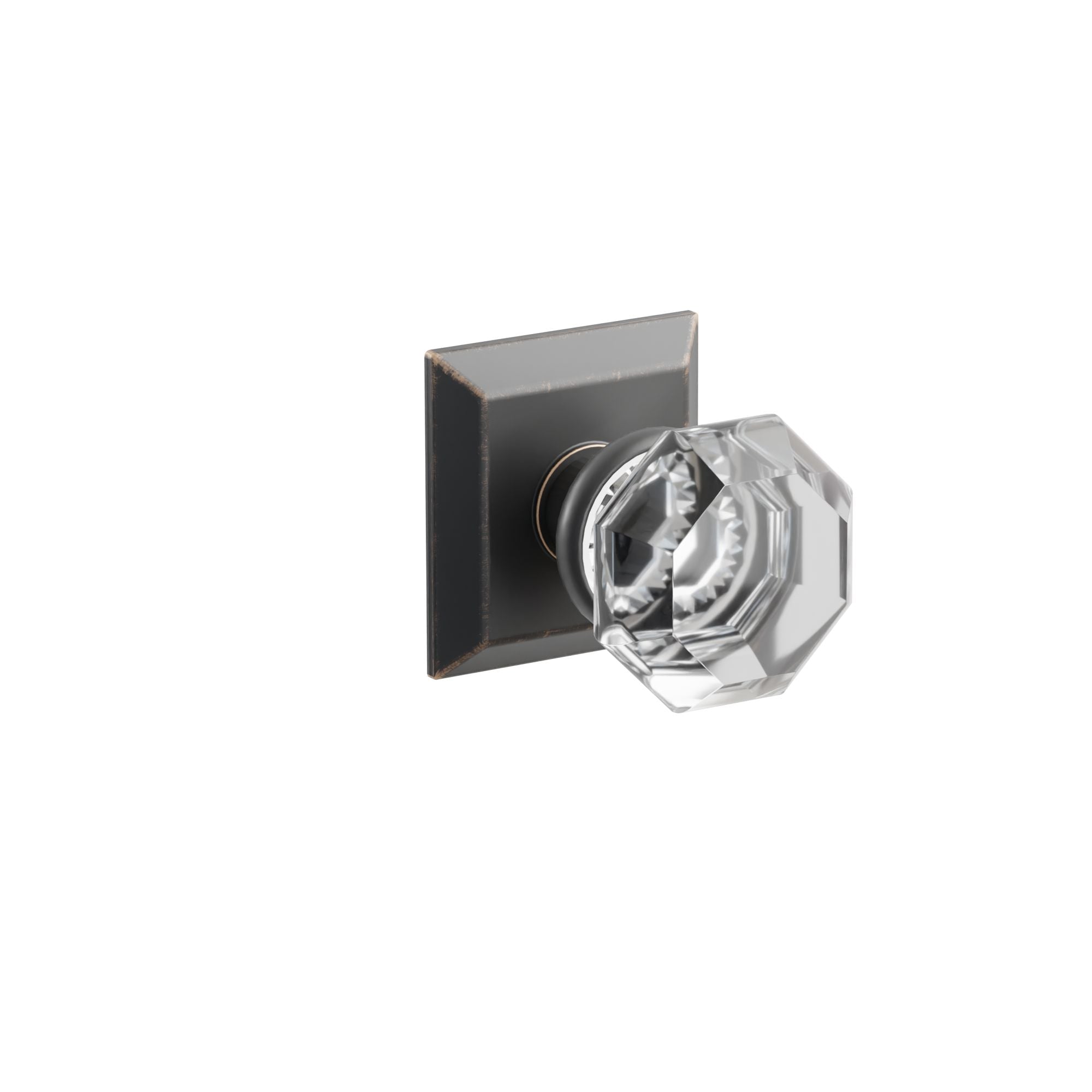 Emtek Concealed Fastener Old Town Knob Set With Quincy Rosette